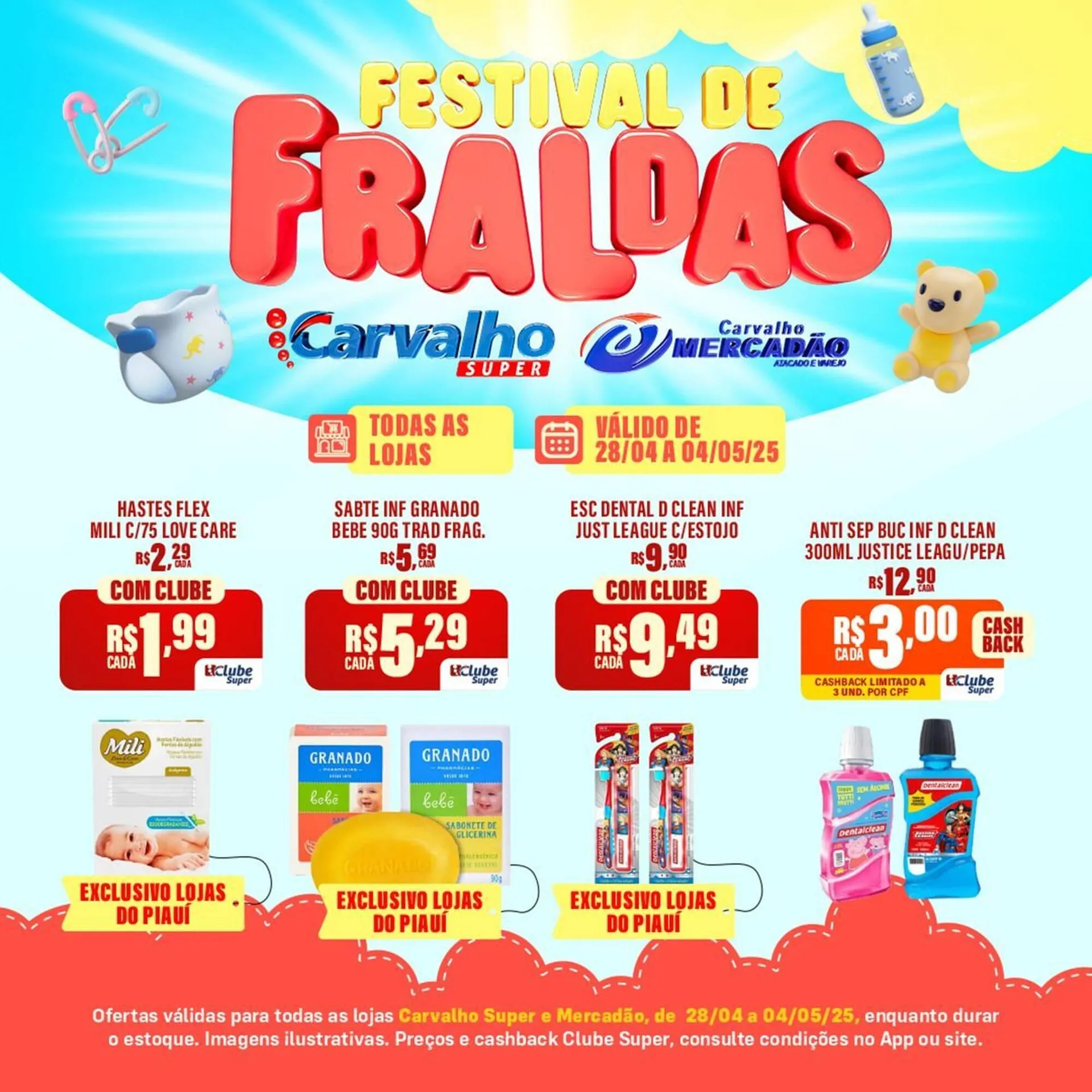 Encarte de Catálogo Carvalho Supermercado 29 de abril até 4 de maio 2025 - Pagina 2