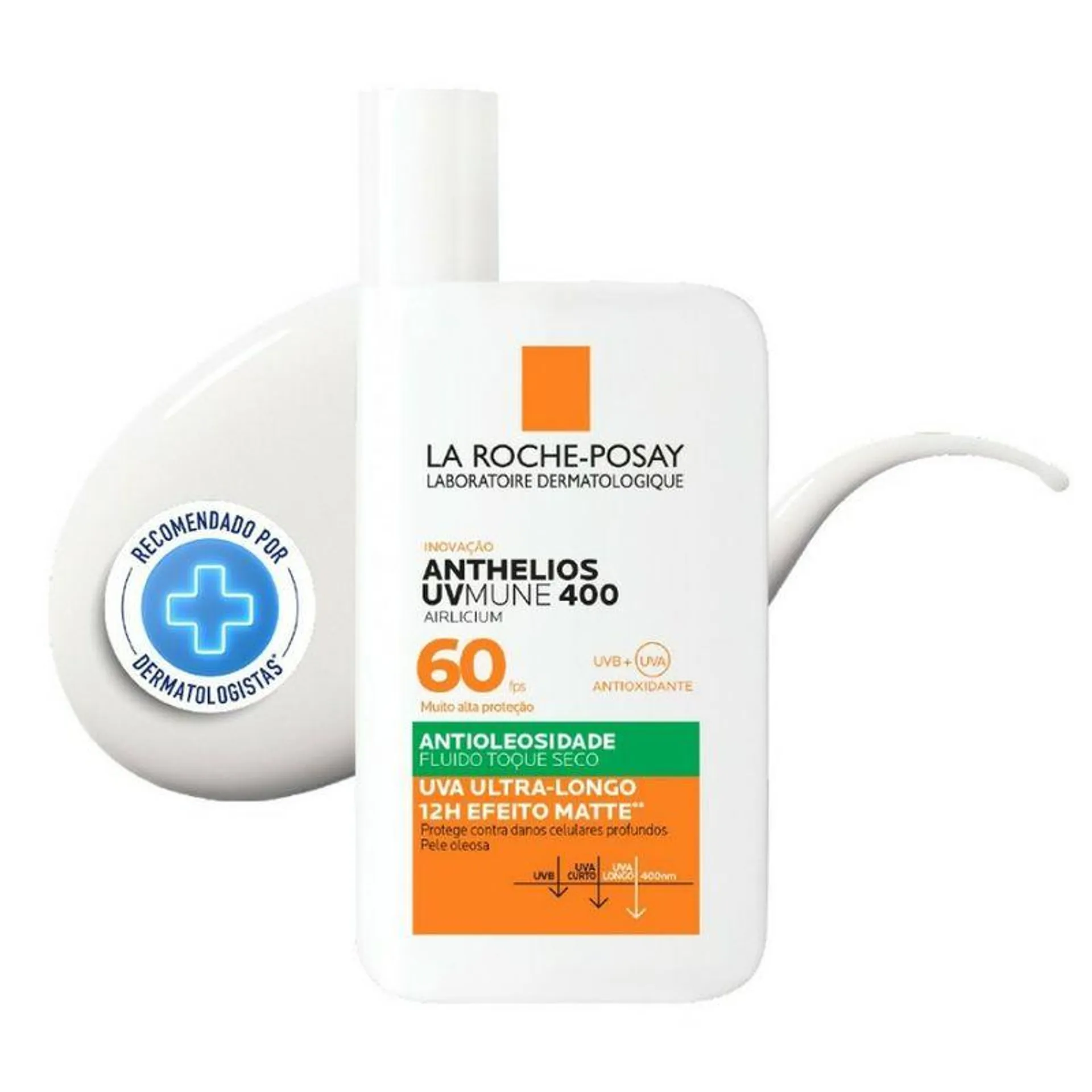 Protetor Solar La Roche Posay Anthelios UVMUNE 400 Airlicium FPS60 (SPF50+) 50ml