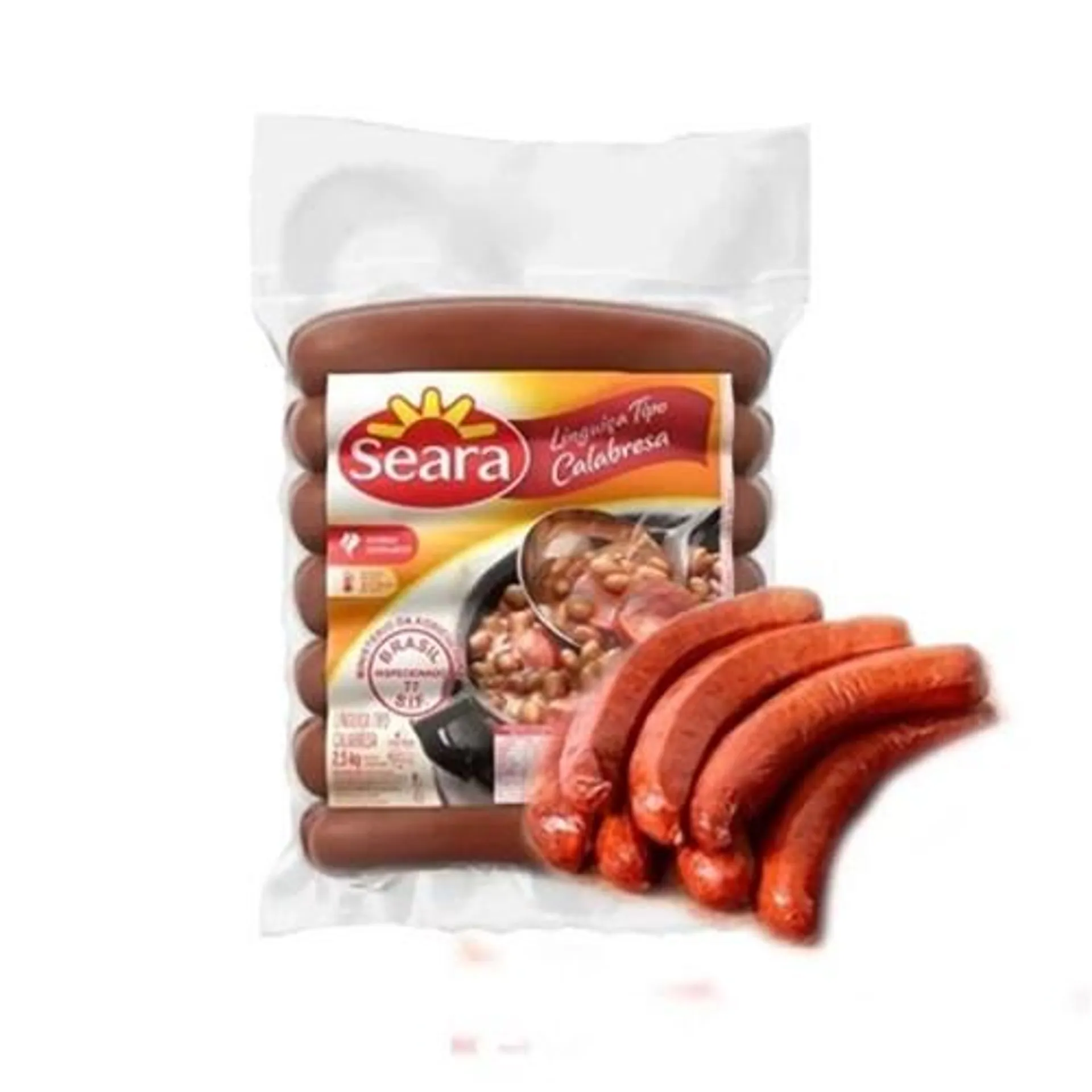 Linguiça Tipo Calabresa Seara Curada Kg