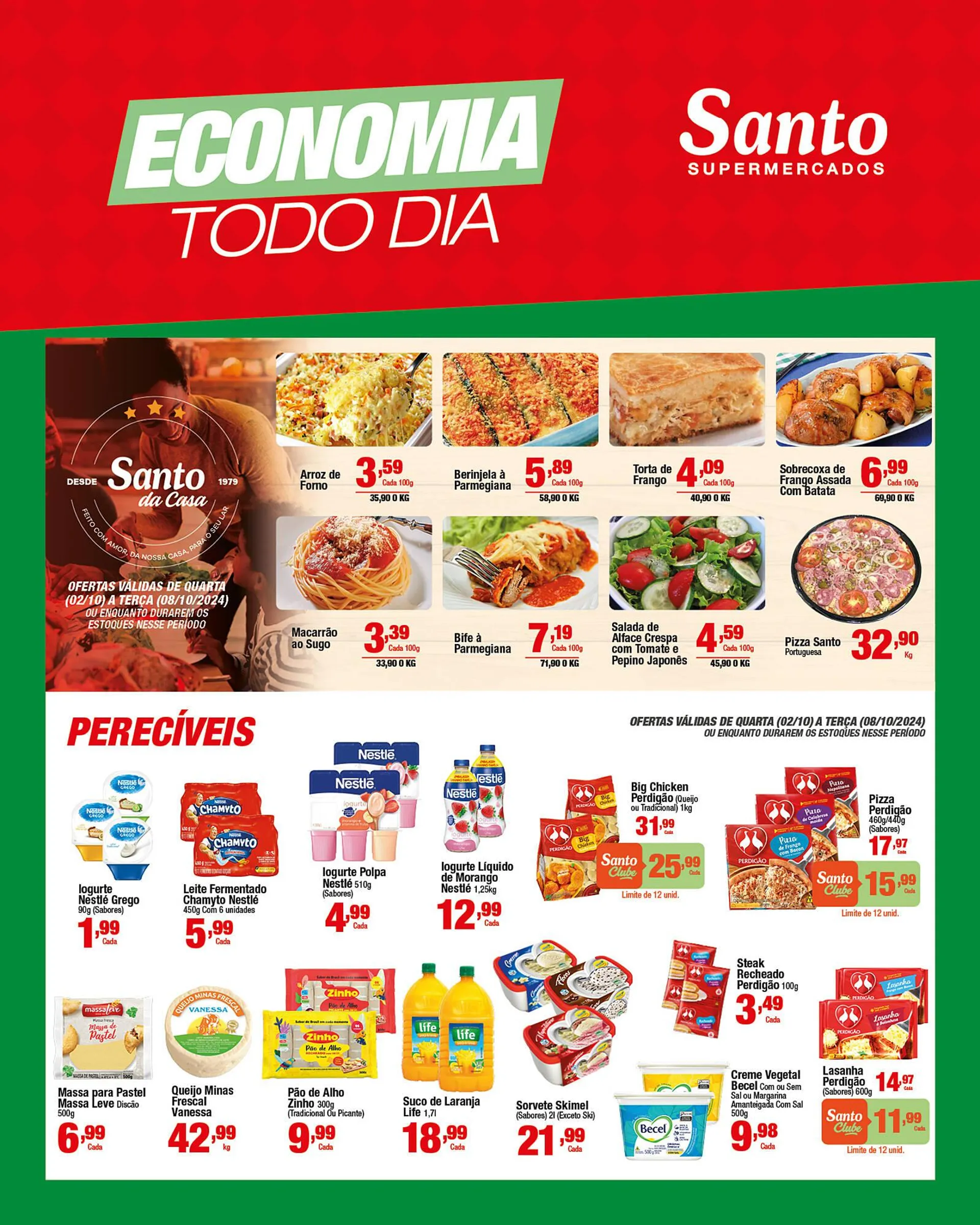 Encarte de Catálogo Santo Supermercados 1 de outubro até 6 de outubro 2024 - Pagina 5