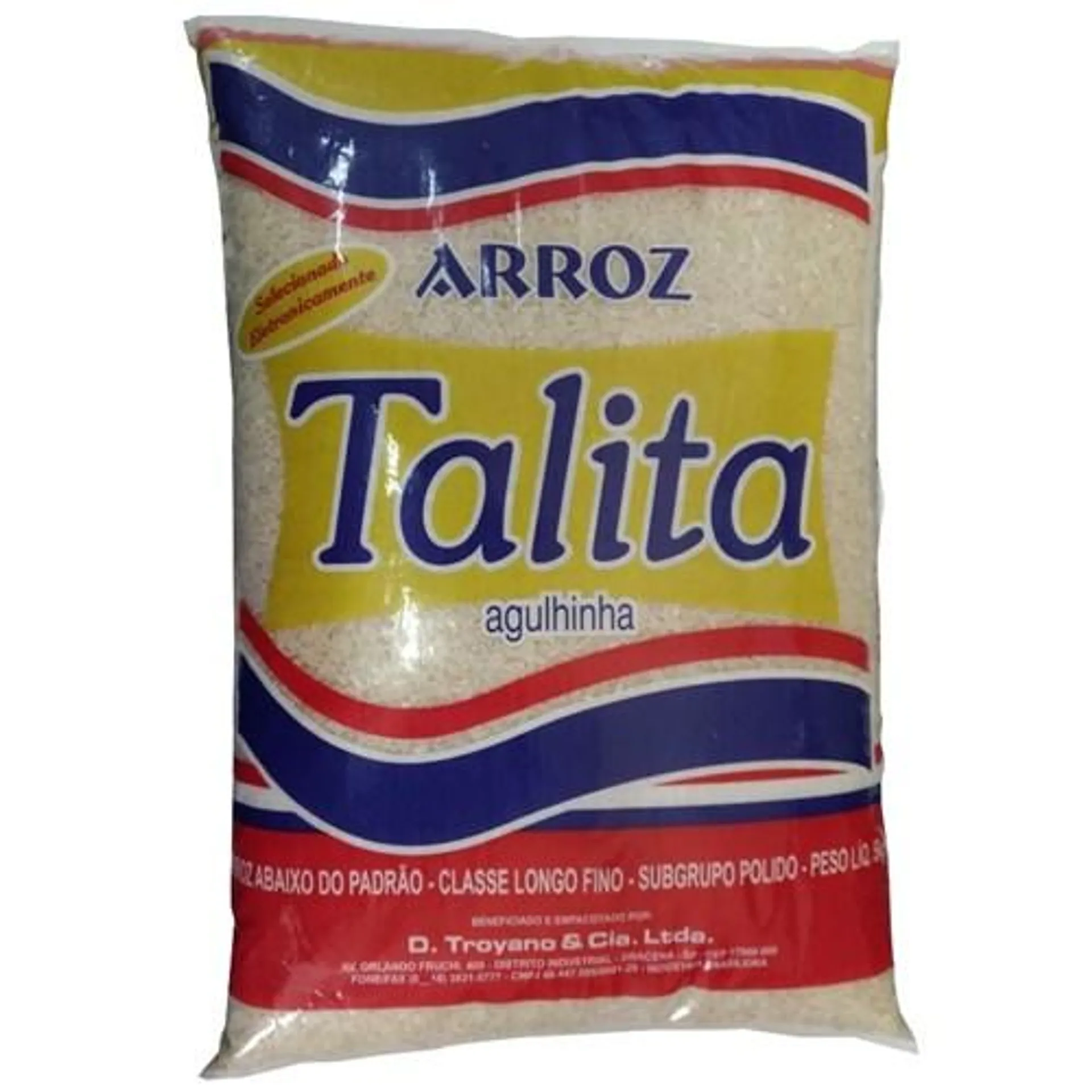 Arroz Talita Tipo 1 Pacote 5Kg