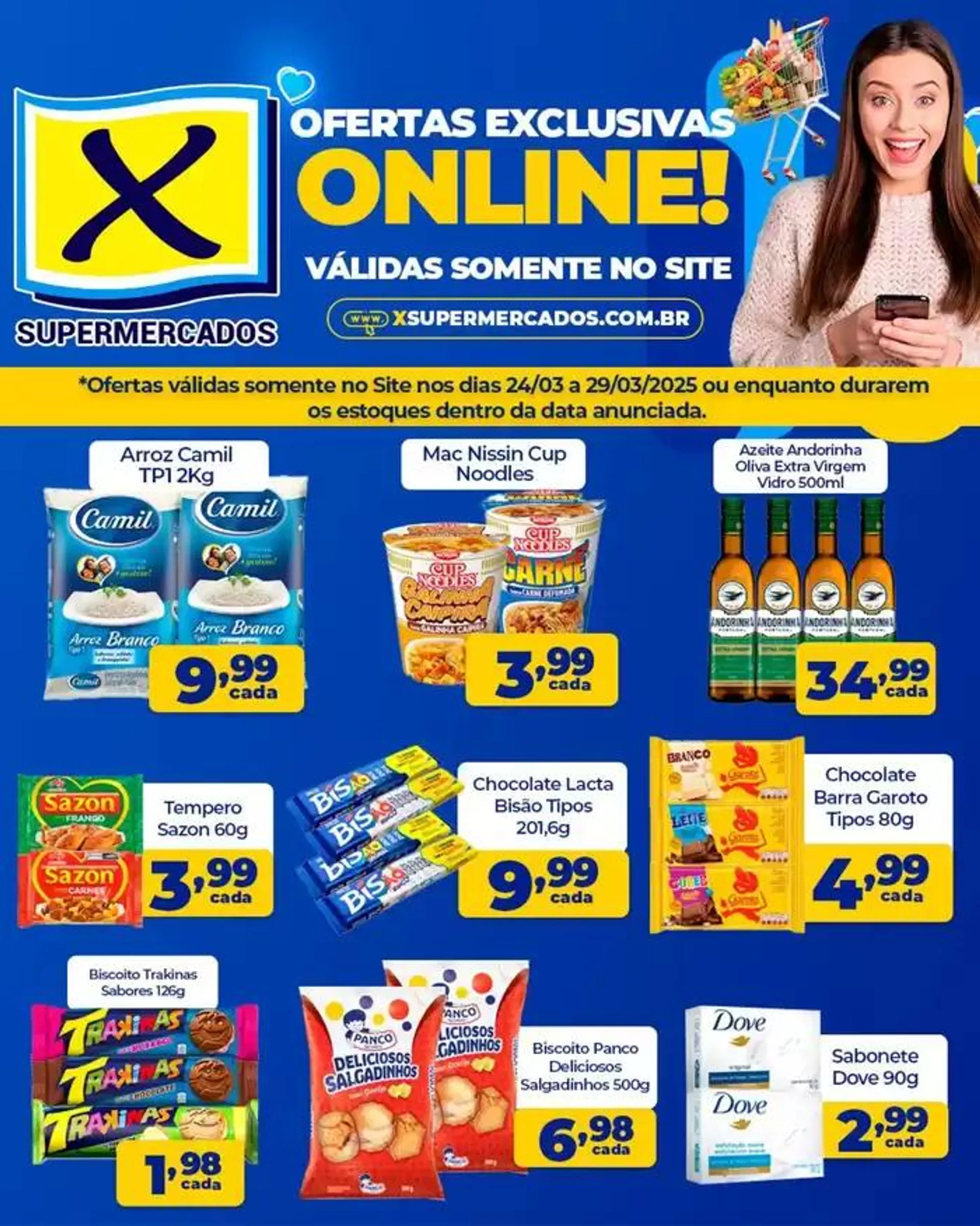 Encarte de Encarte X Supermercados 24 de março até 29 de março 2025 - Pagina 2