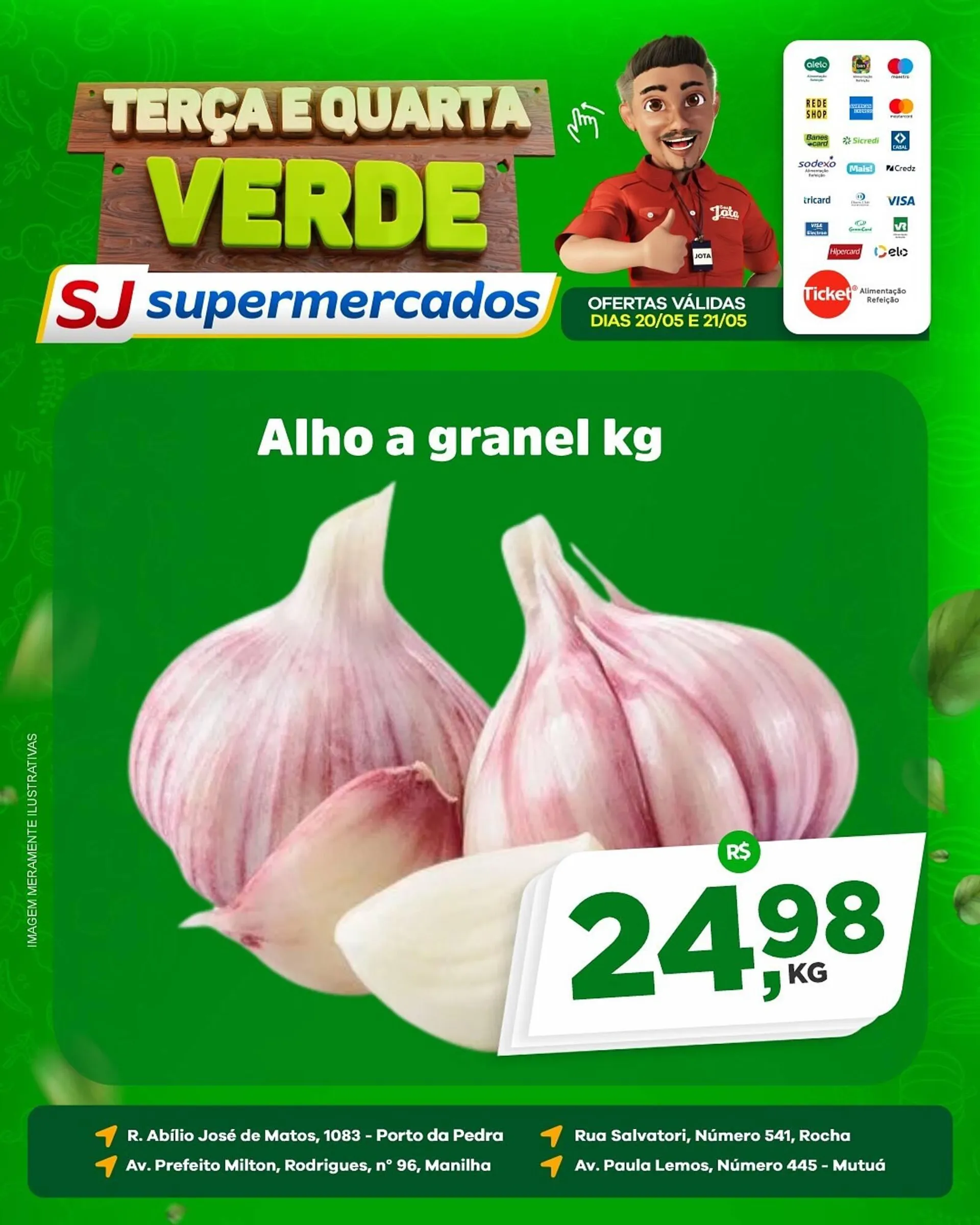 Encarte de Catálogo Sj Supermercados 20 de maio até 21 de maio 2025 - Pagina 2