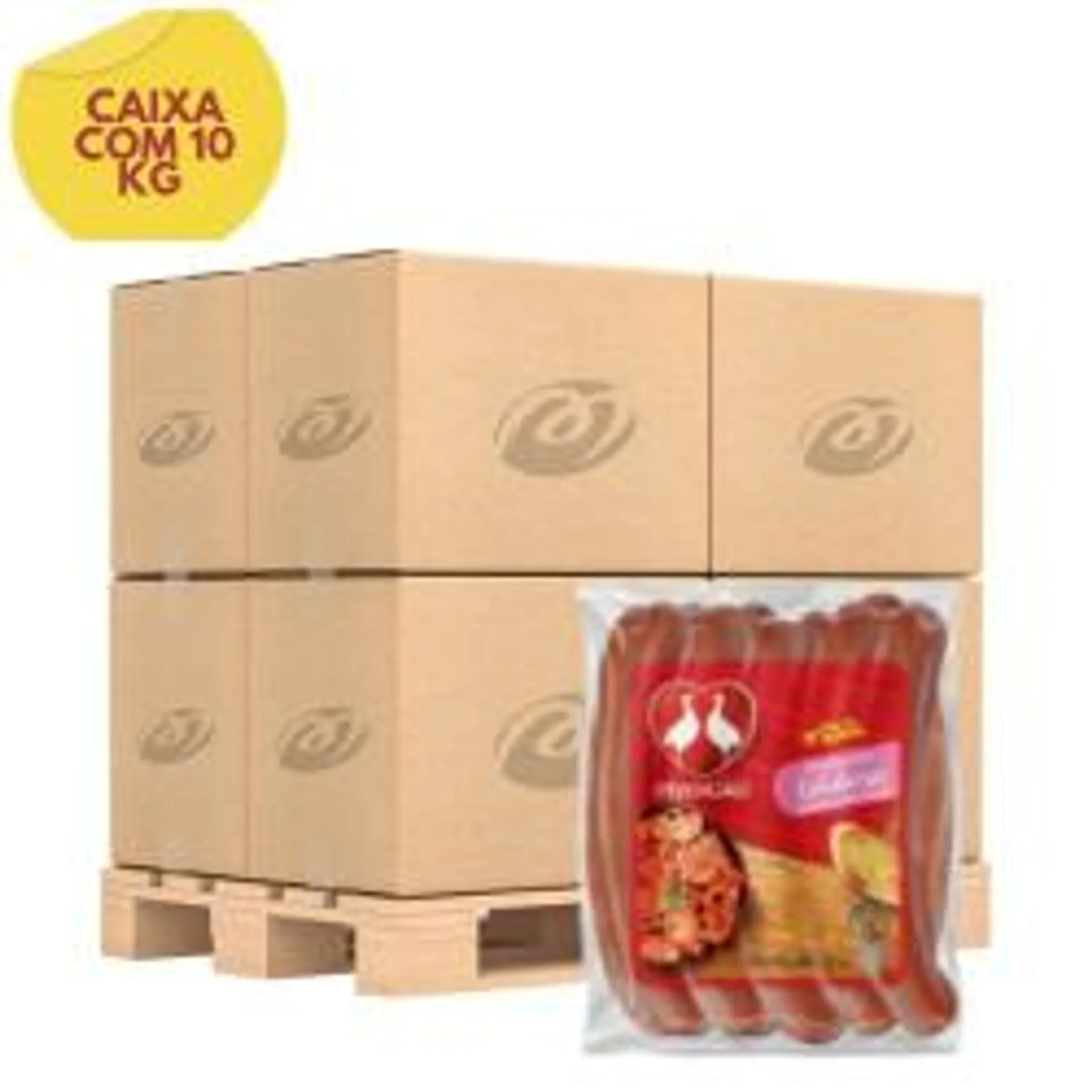 Caixa Linguiça Calabresa Perdigão com 10 kg