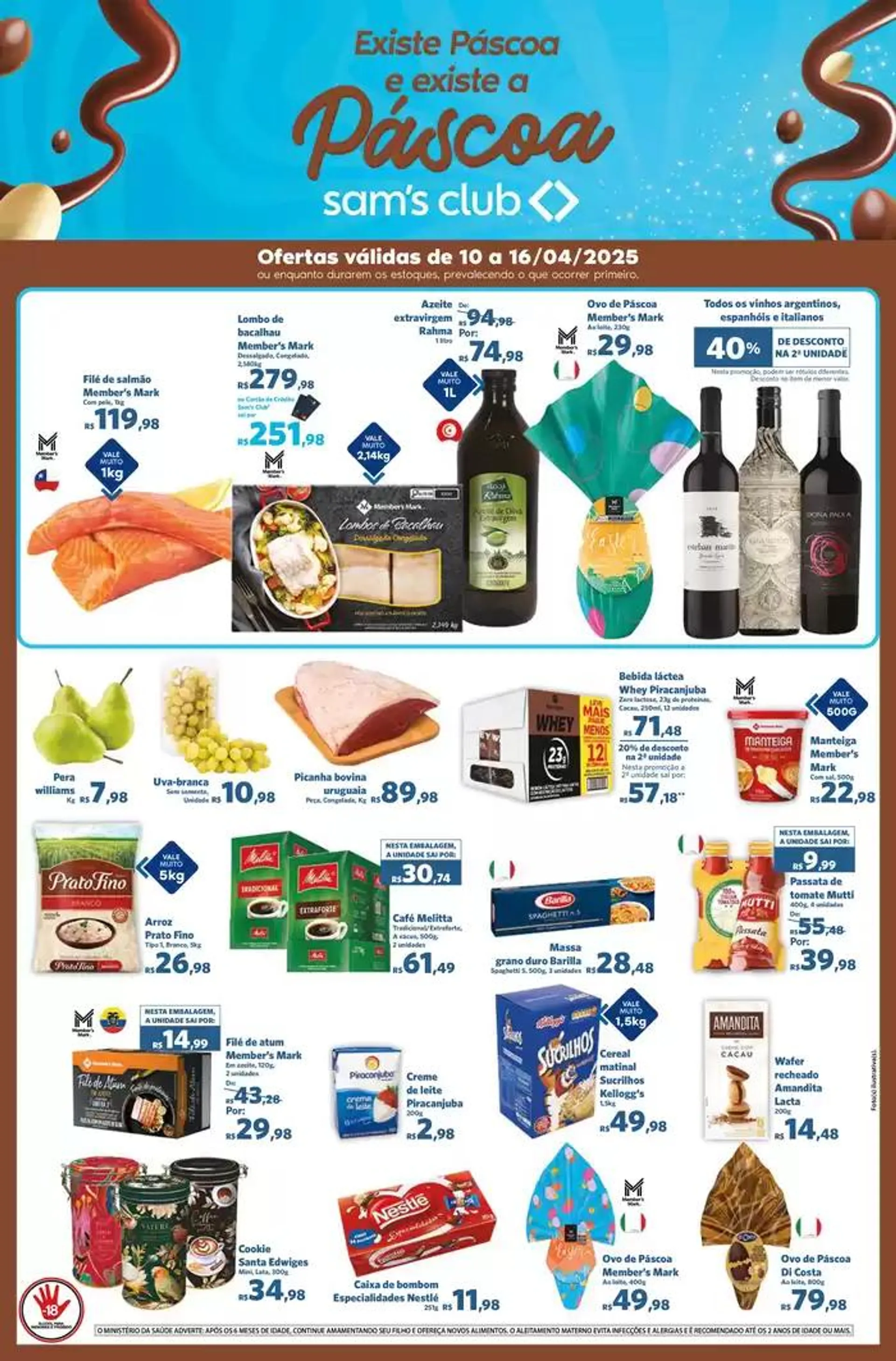 Encarte de Ampla seleção de ofertas 10 de abril até 16 de abril 2025 - Pagina 1