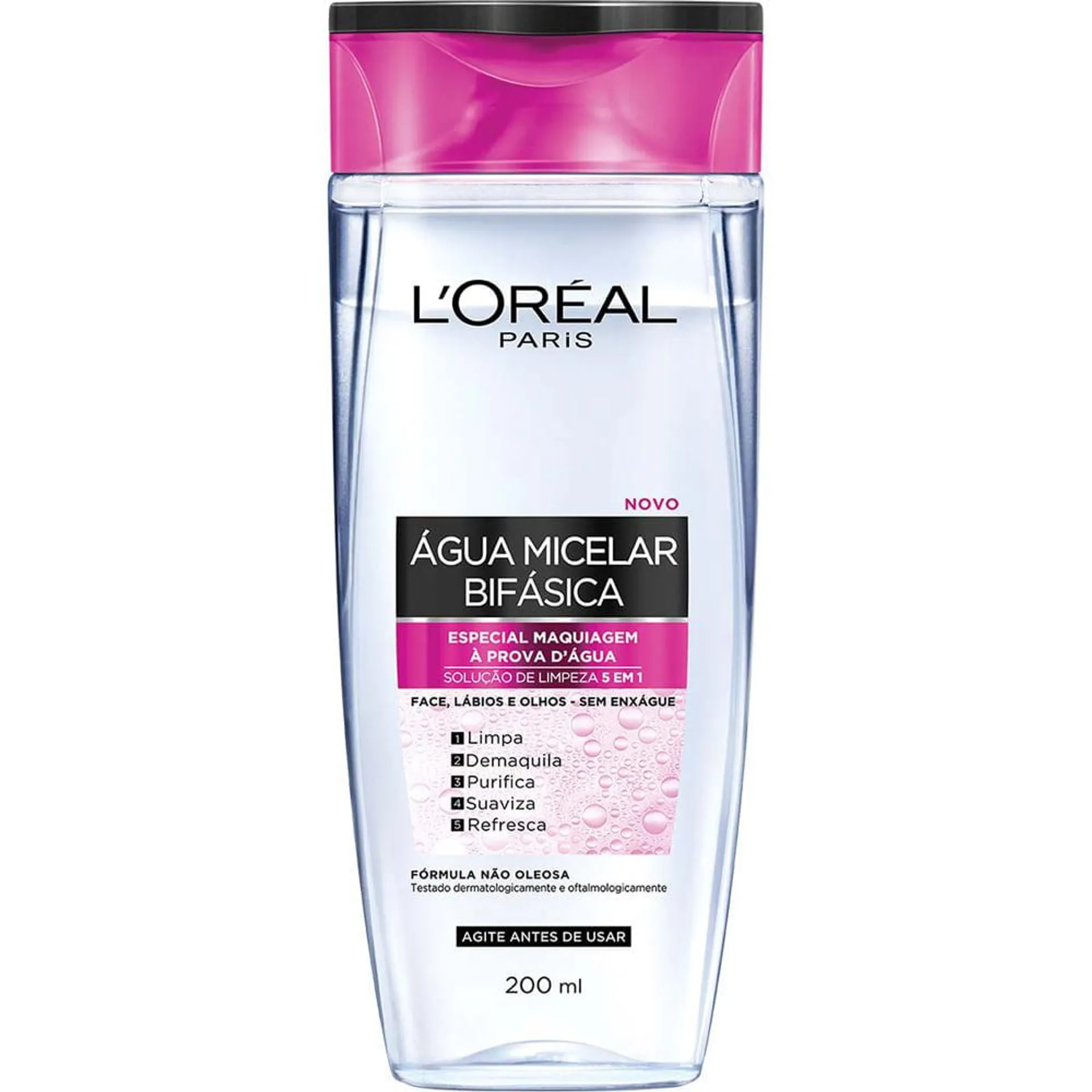 Locao Demaq Loreal Agua Micelar Bifasica 200ml