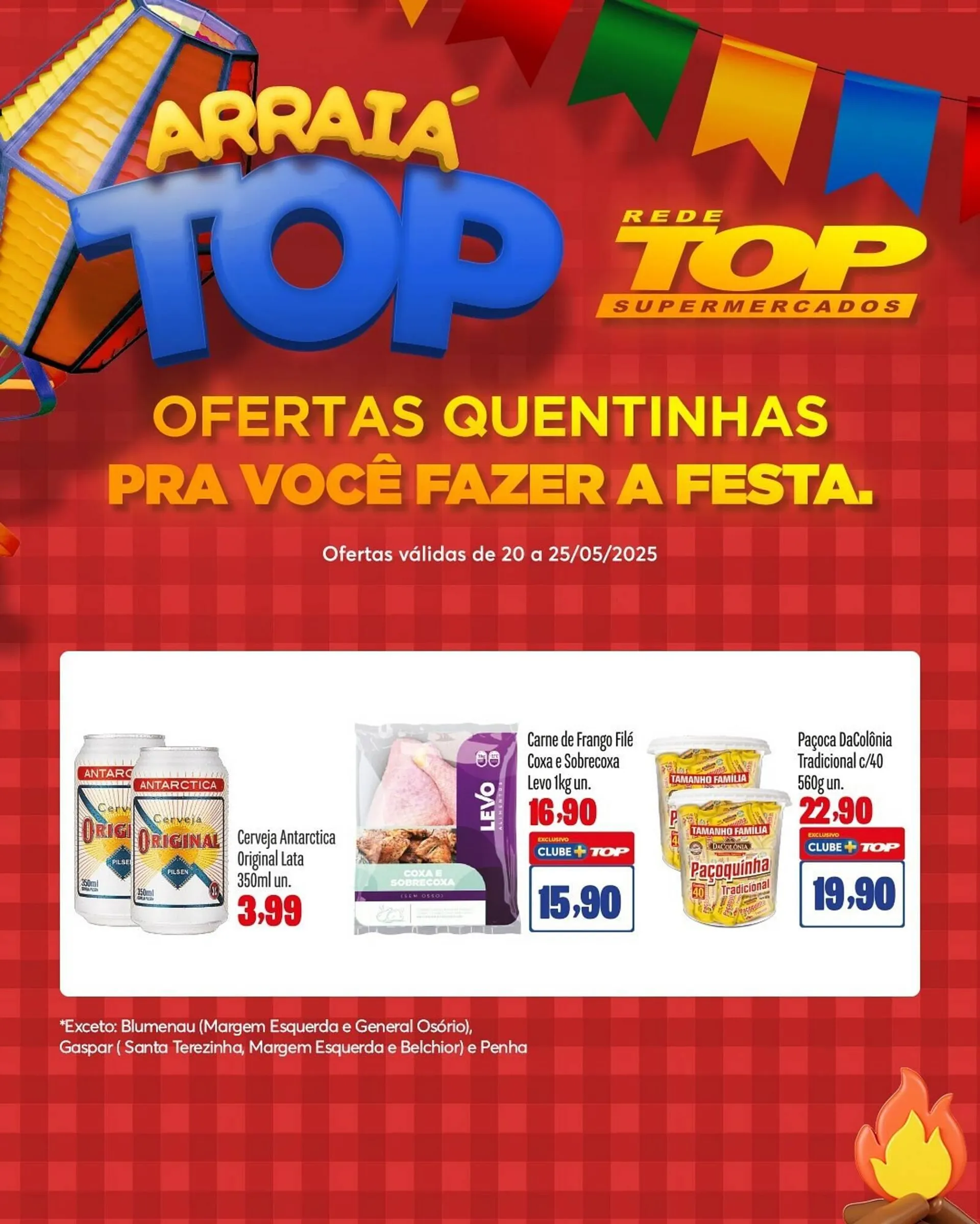 Encarte de Catálogo Rede Top 19 de maio até 25 de maio 2025 - Pagina 1