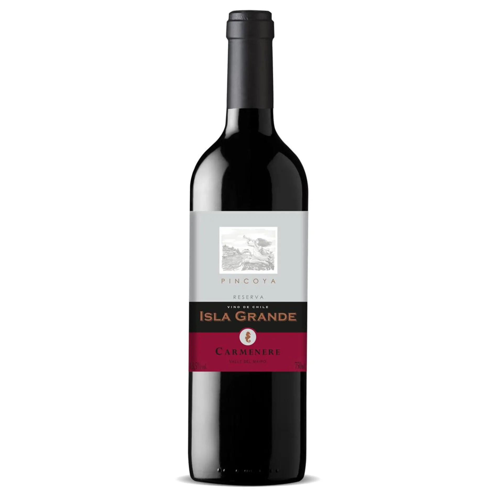 Vinho Tinto Seco Isla Grande Reserva Pincoya Carménère Valle del Maipo 750 ml