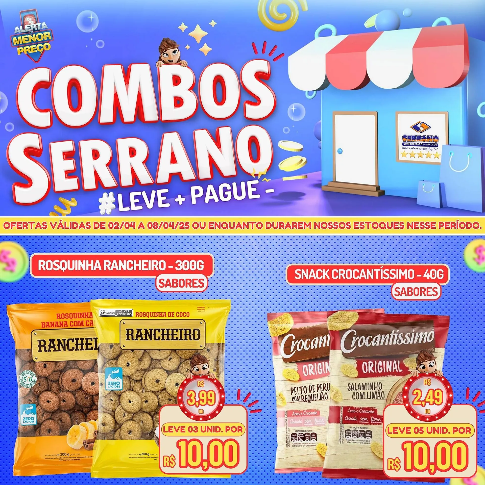 Encarte de Catálogo Serrano Supermercado 2 de abril até 8 de abril 2025 - Pagina 4