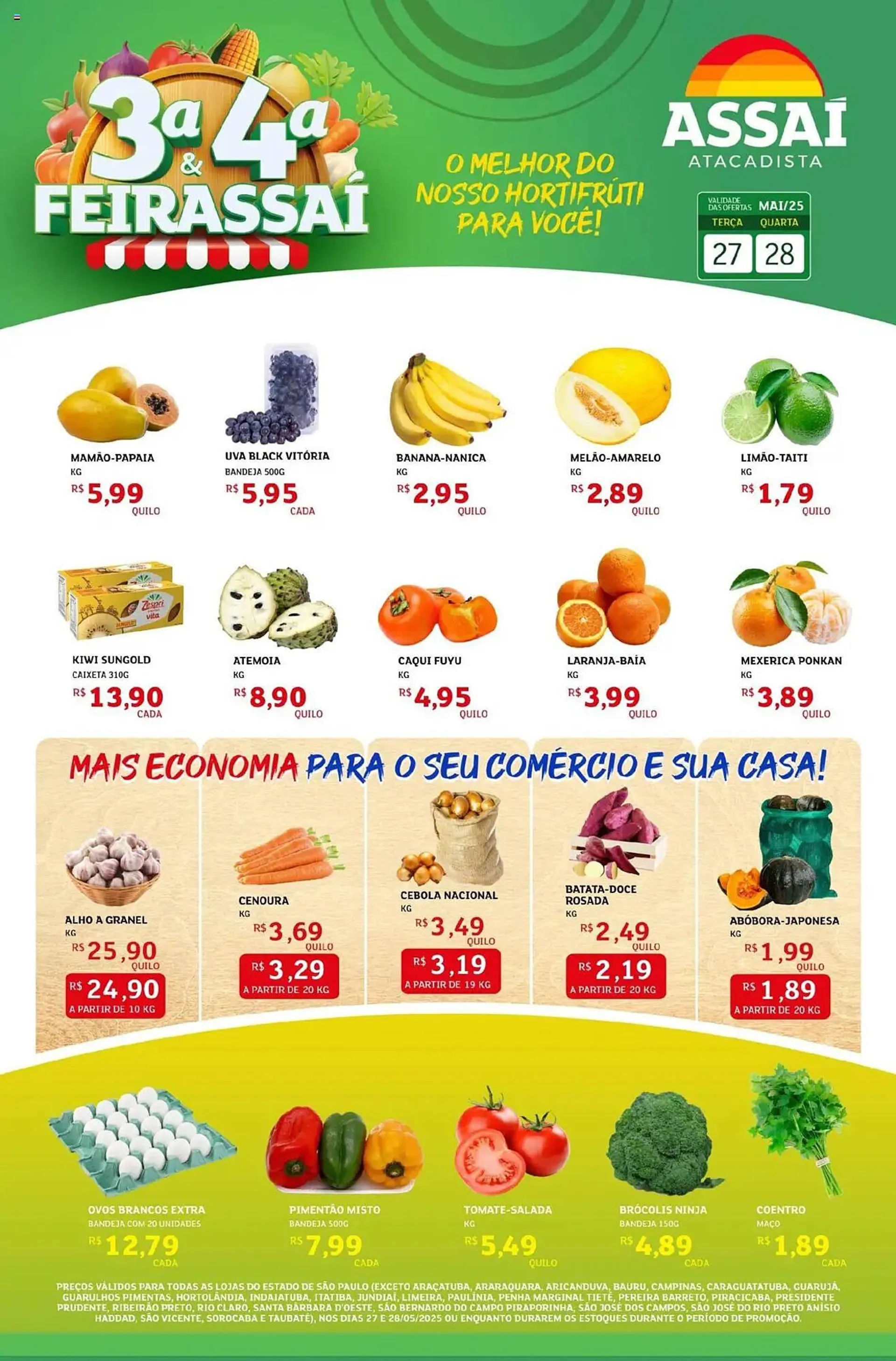 Encarte de Catálogo Assaí Atacadista 27 de maio até 28 de maio 2025 - Pagina 1
