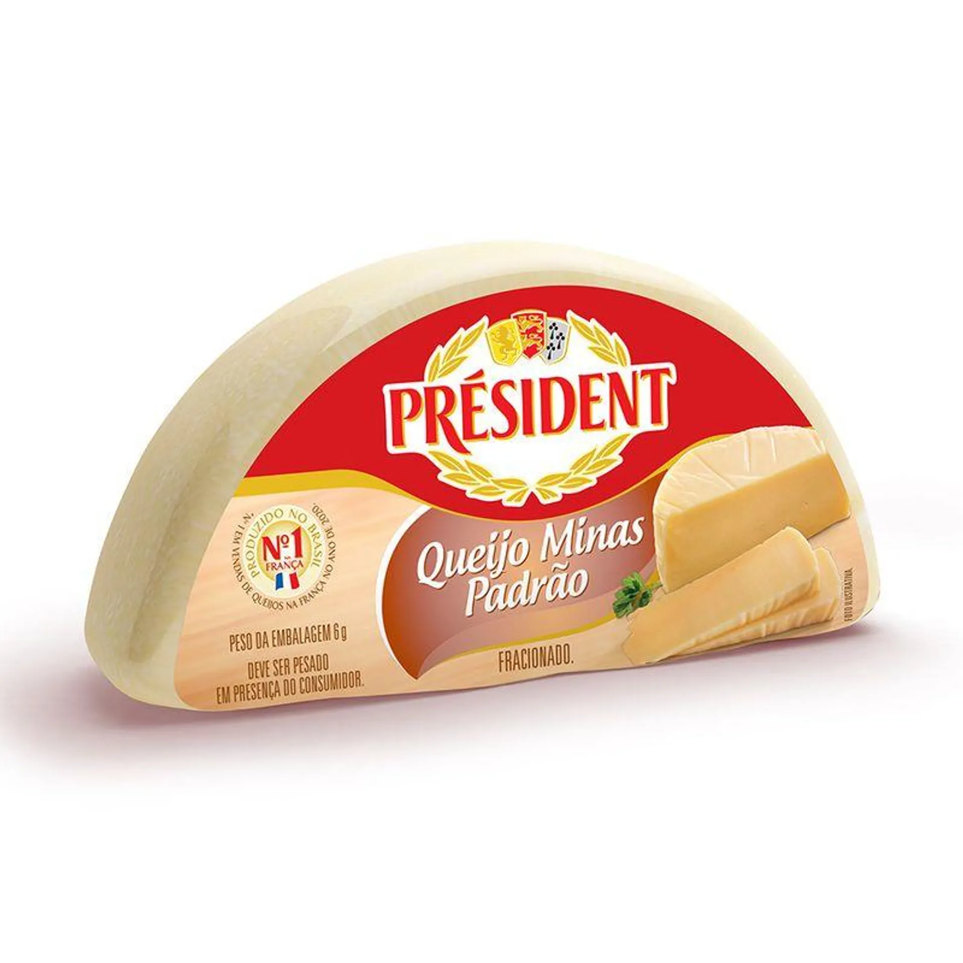 Queijo Minas Padrão President 300g