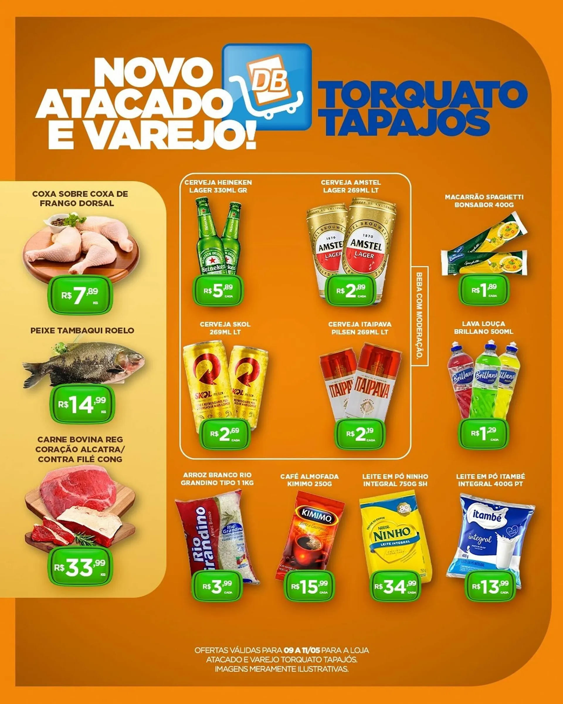 Encarte de Catálogo DB Supermercados 9 de maio até 11 de maio 2025 - Pagina 3
