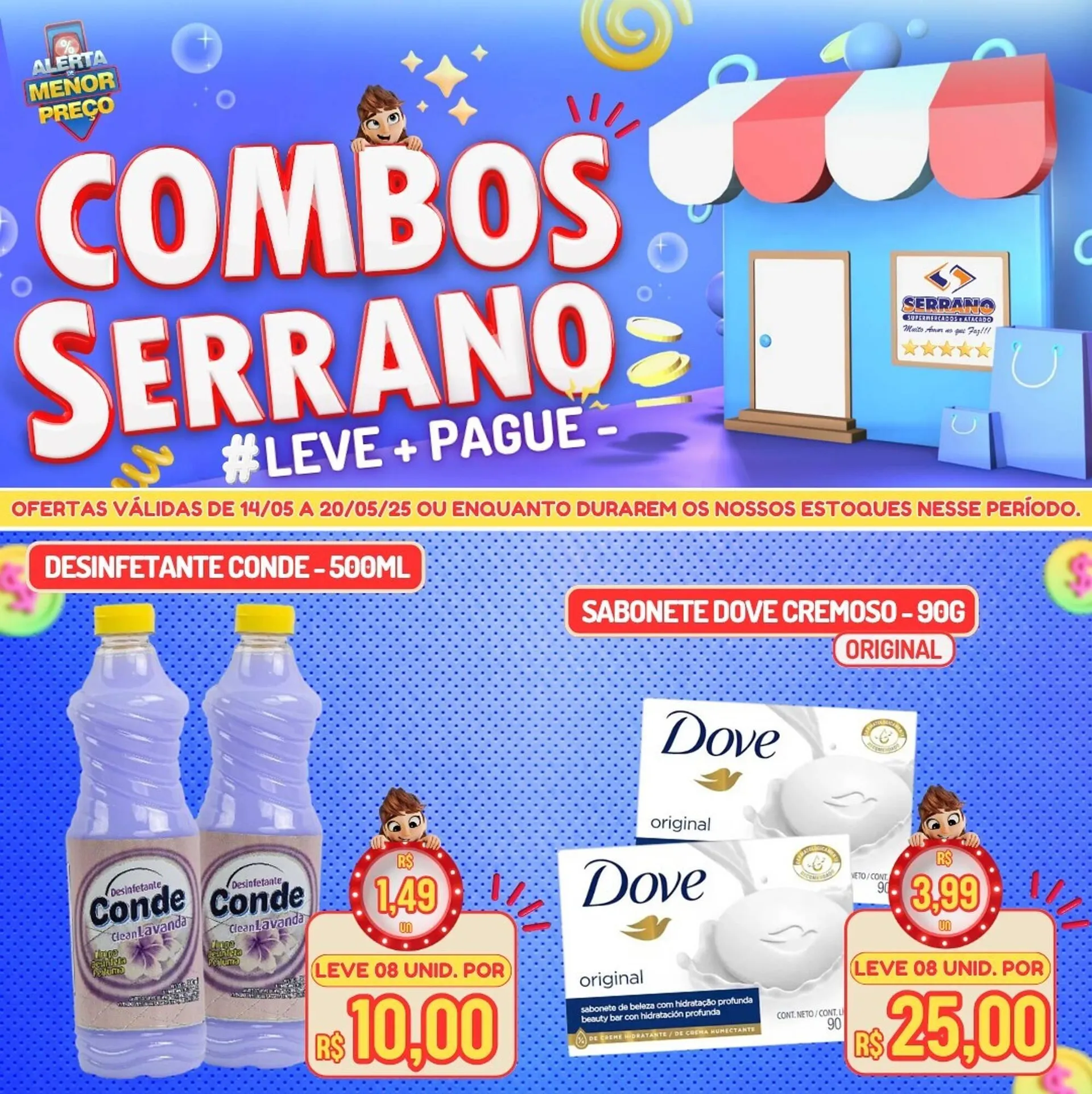 Encarte de Catálogo Serrano Supermercado 14 de maio até 20 de maio 2025 - Pagina 5