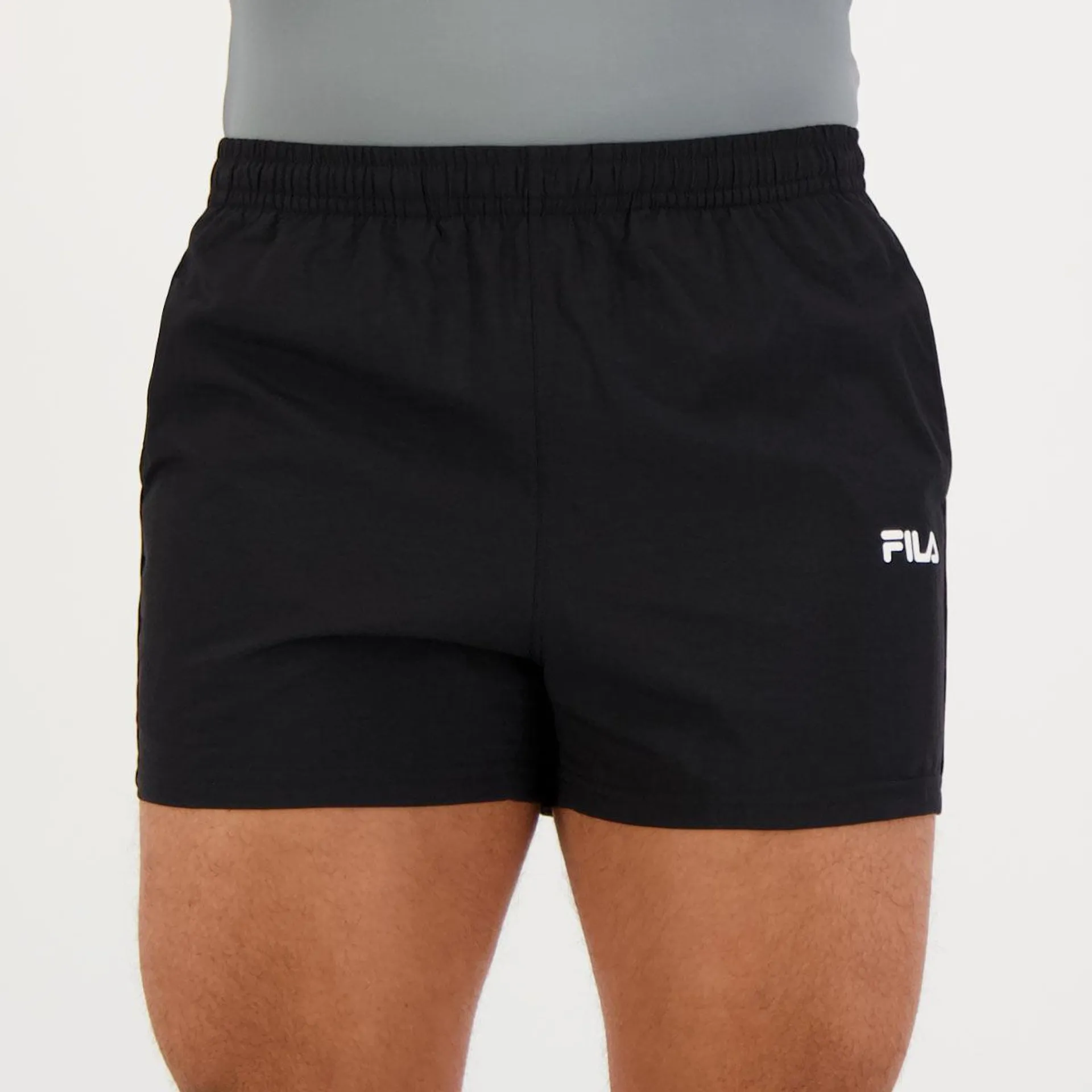 Shorts Fila Tape Preto