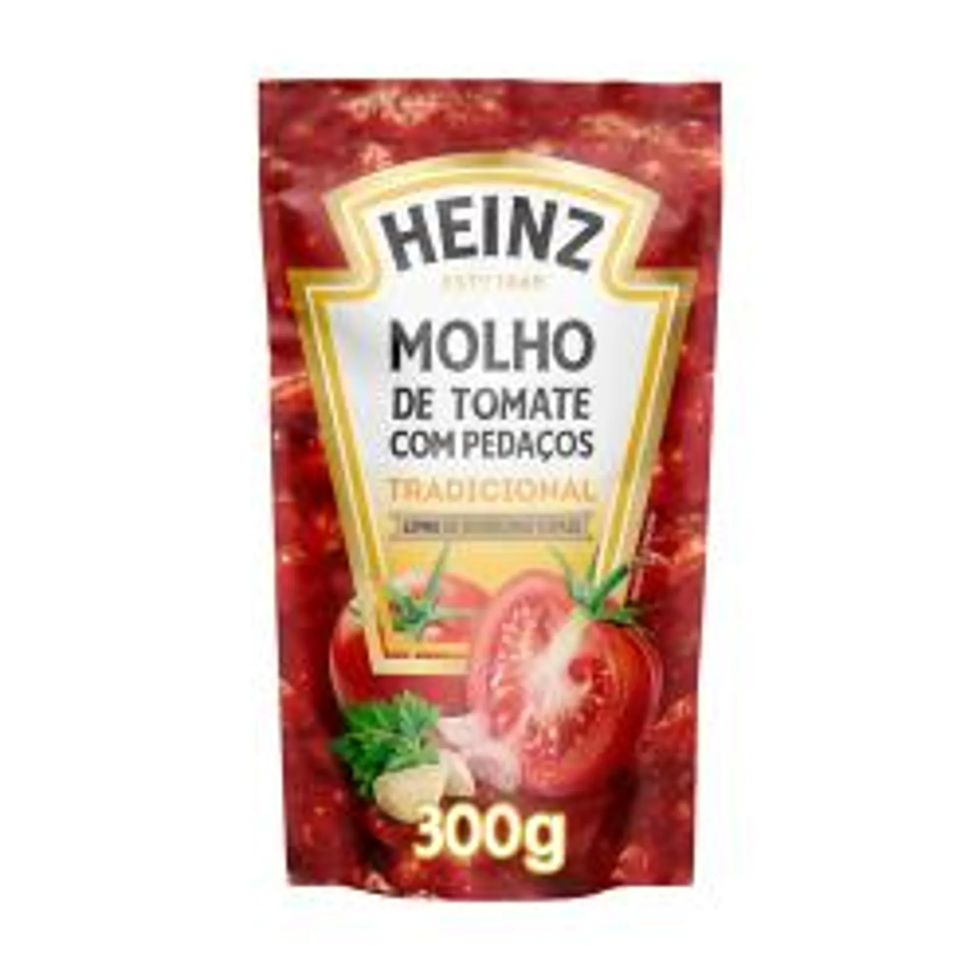 Molho De Tomate Heinz Tradicional 300g Sache