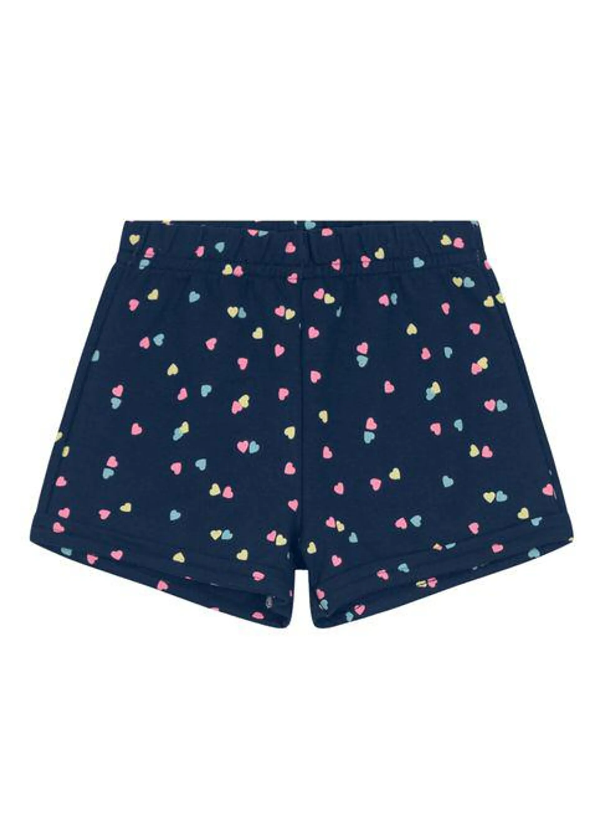 Shorts Básico Infantil Menina estampado Brandili