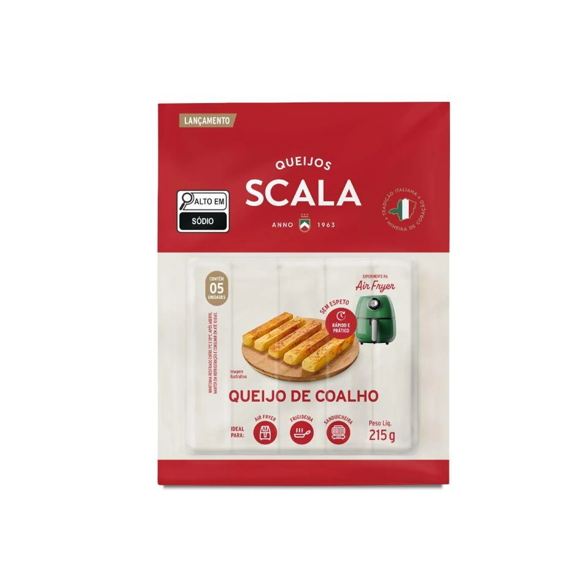 Queijo Coalho Scala 215g