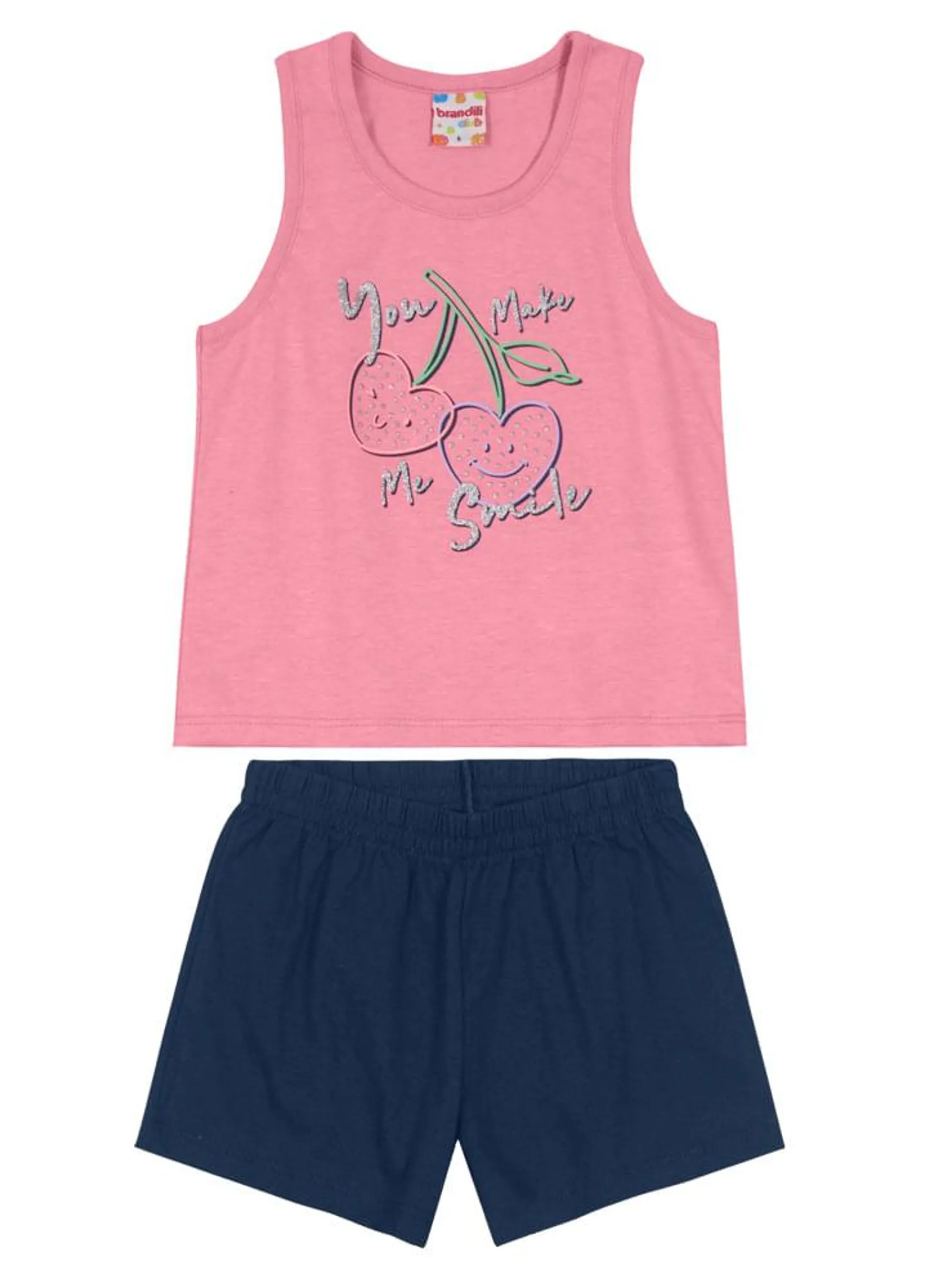 Conjunto Infantil Menina Brandili