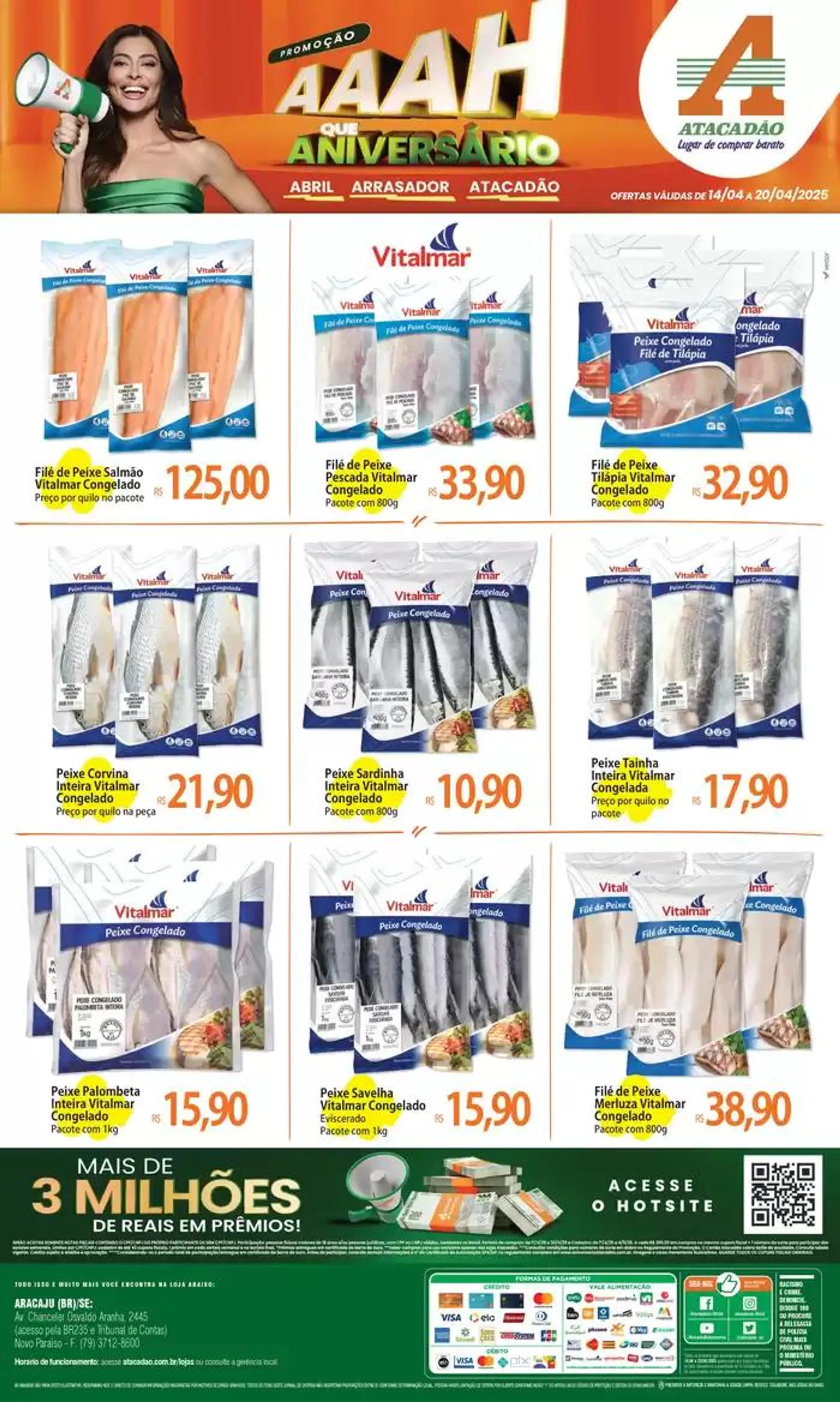 Encarte de Ofertas especiais atraentes para todos 14 de abril até 20 de abril 2025 - Pagina 1