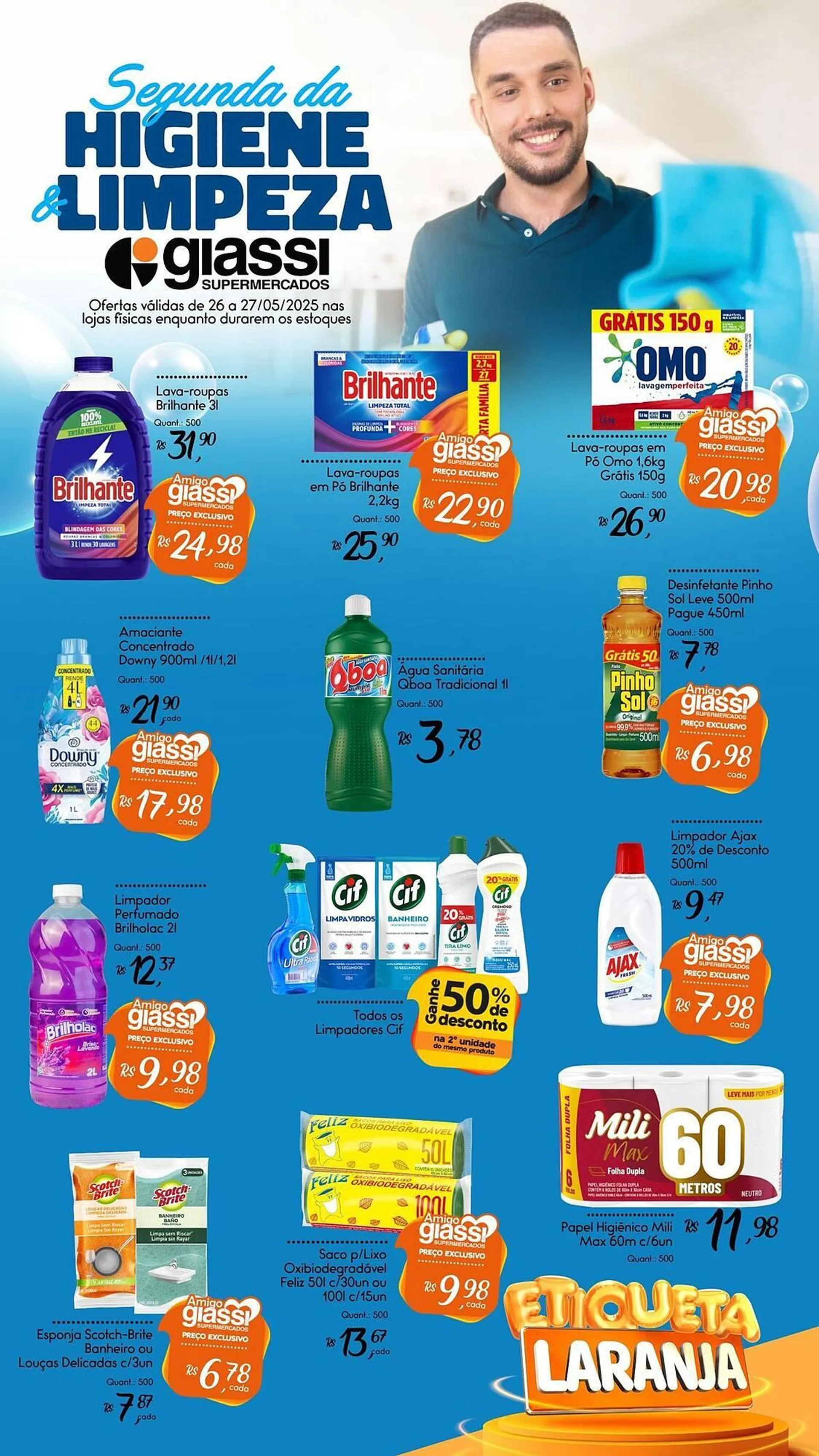 Encarte de Catálogo Giassi Supermercados 26 de maio até 27 de maio 2025 - Pagina 2