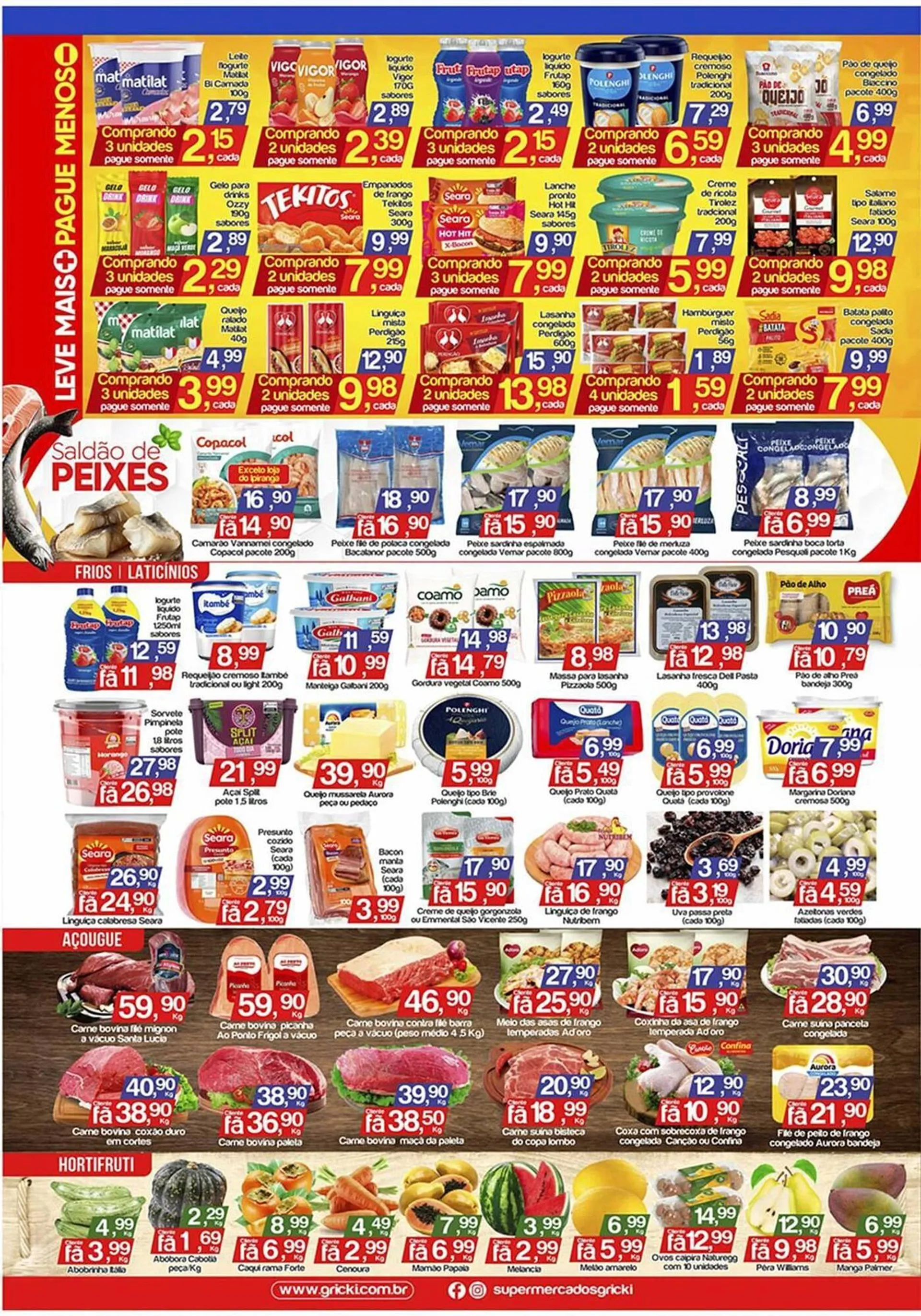 Encarte de Catálogo Supermercados Gricki 24 de abril até 27 de abril 2025 - Pagina 4