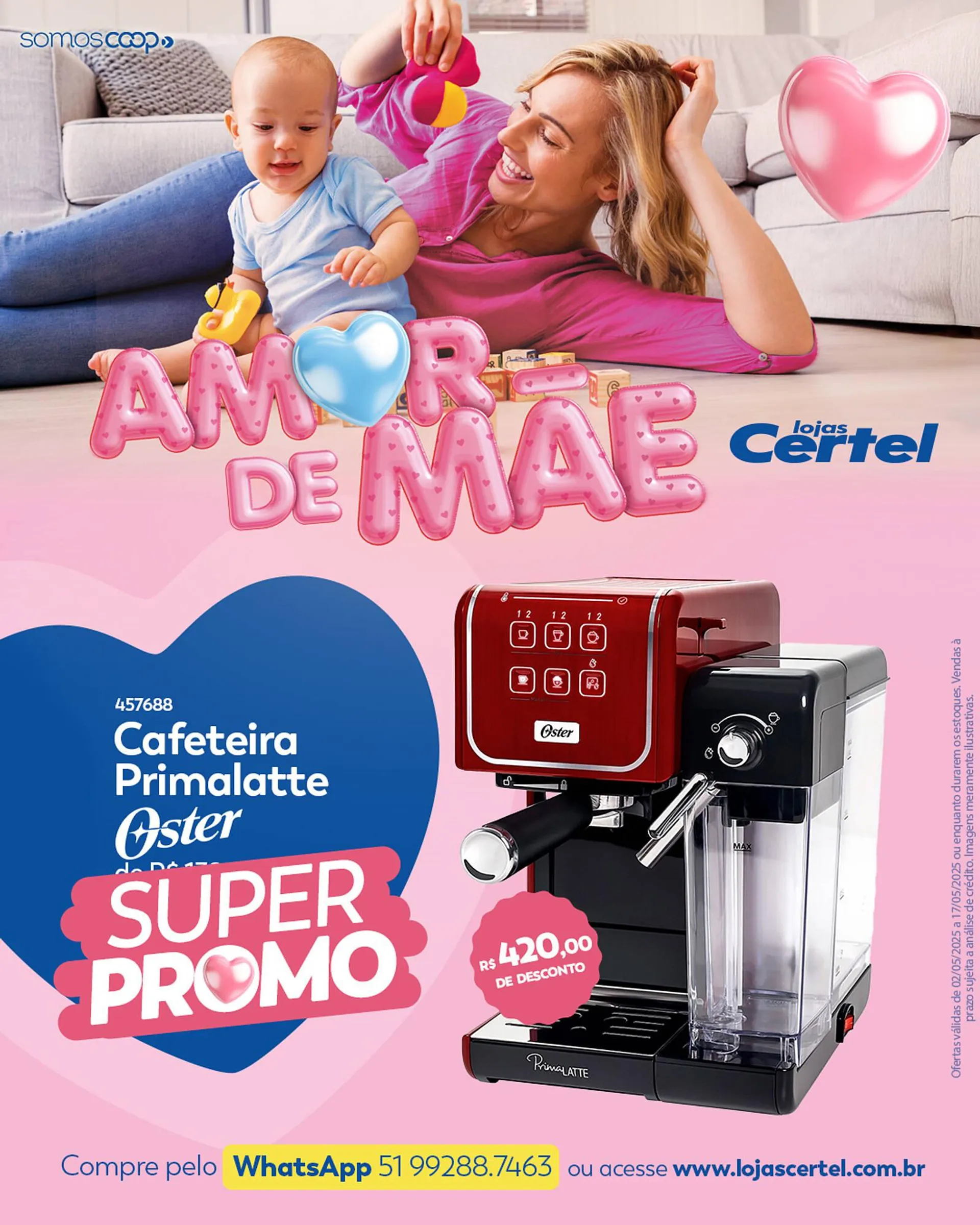 Encarte de Catálogo Lojas Certel 2 de maio até 17 de maio 2025 - Pagina 3