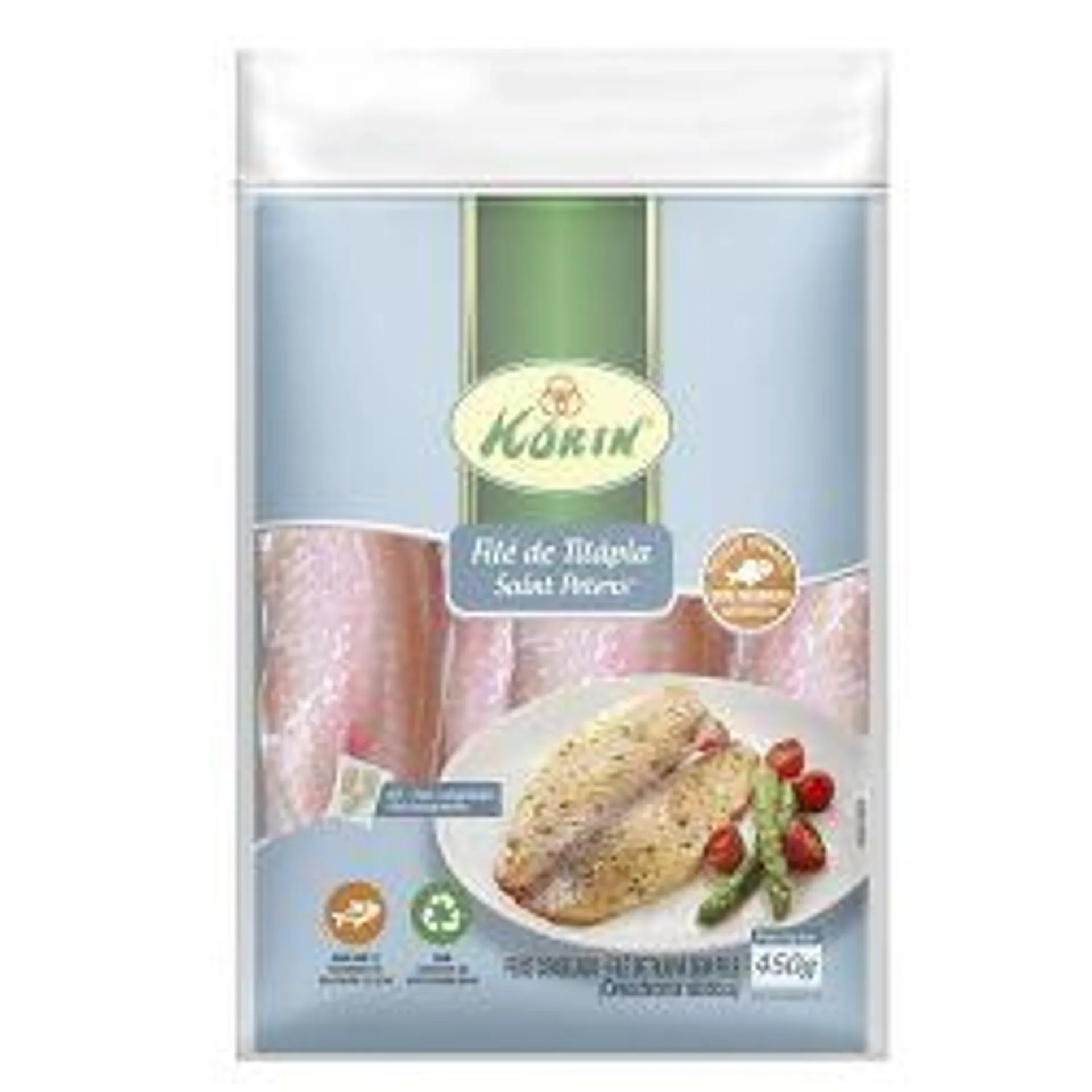 File Tilapia Korin 450g Congelado