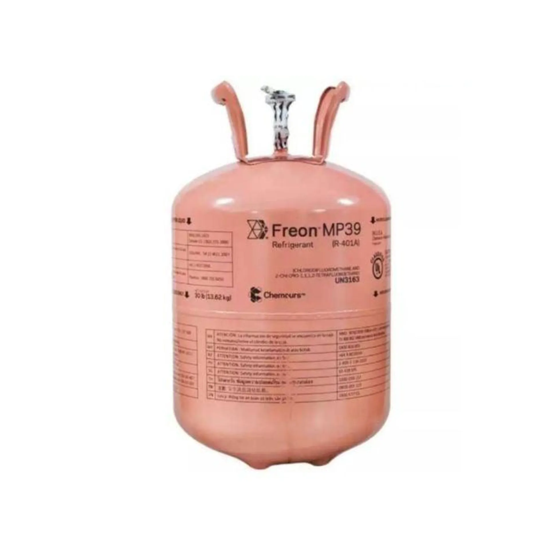 Fluido Gás Refrigerante Chemours MP39 R401A 13,62kg ONU3163