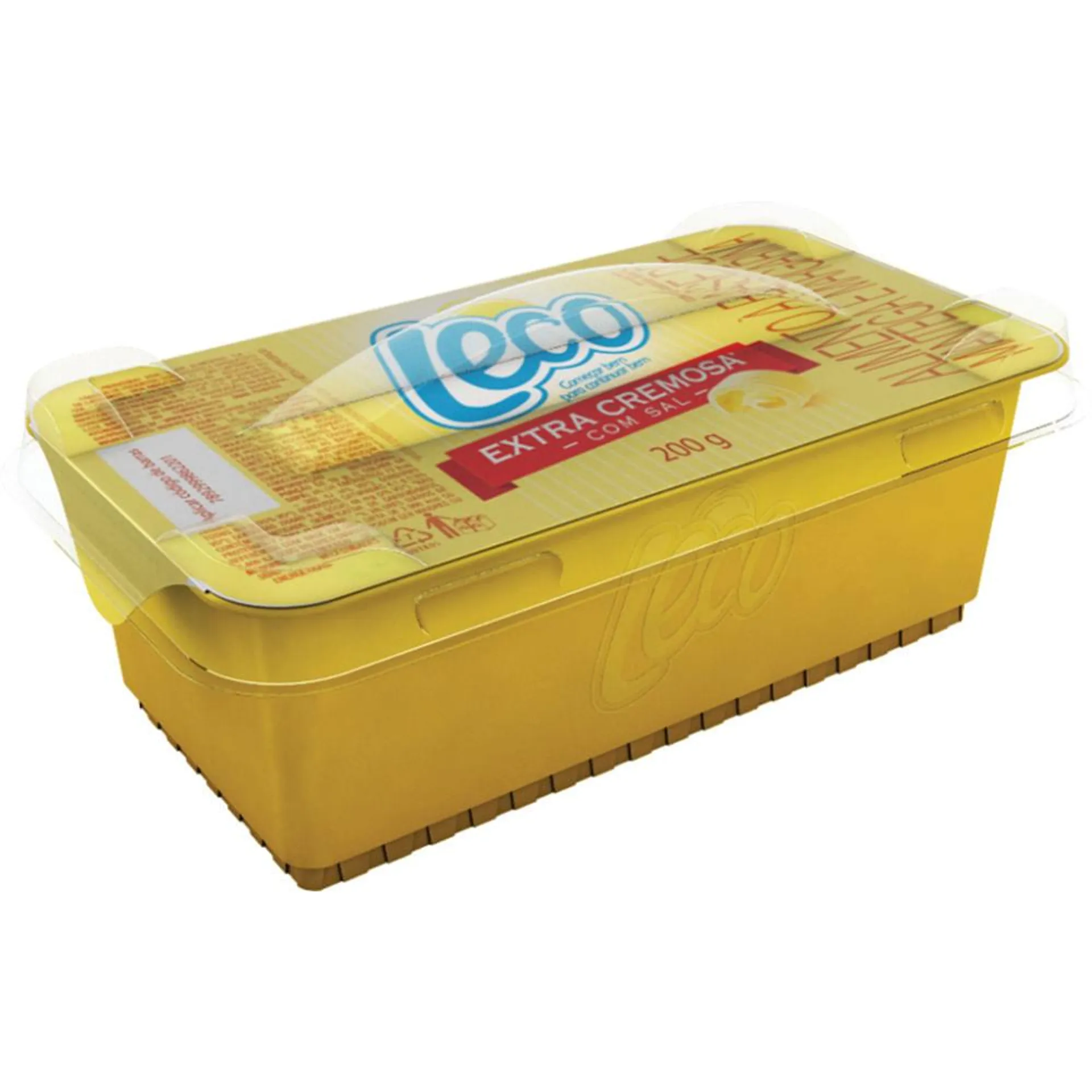 Margarina Leco Extra Cremosa Com Sal 200g
