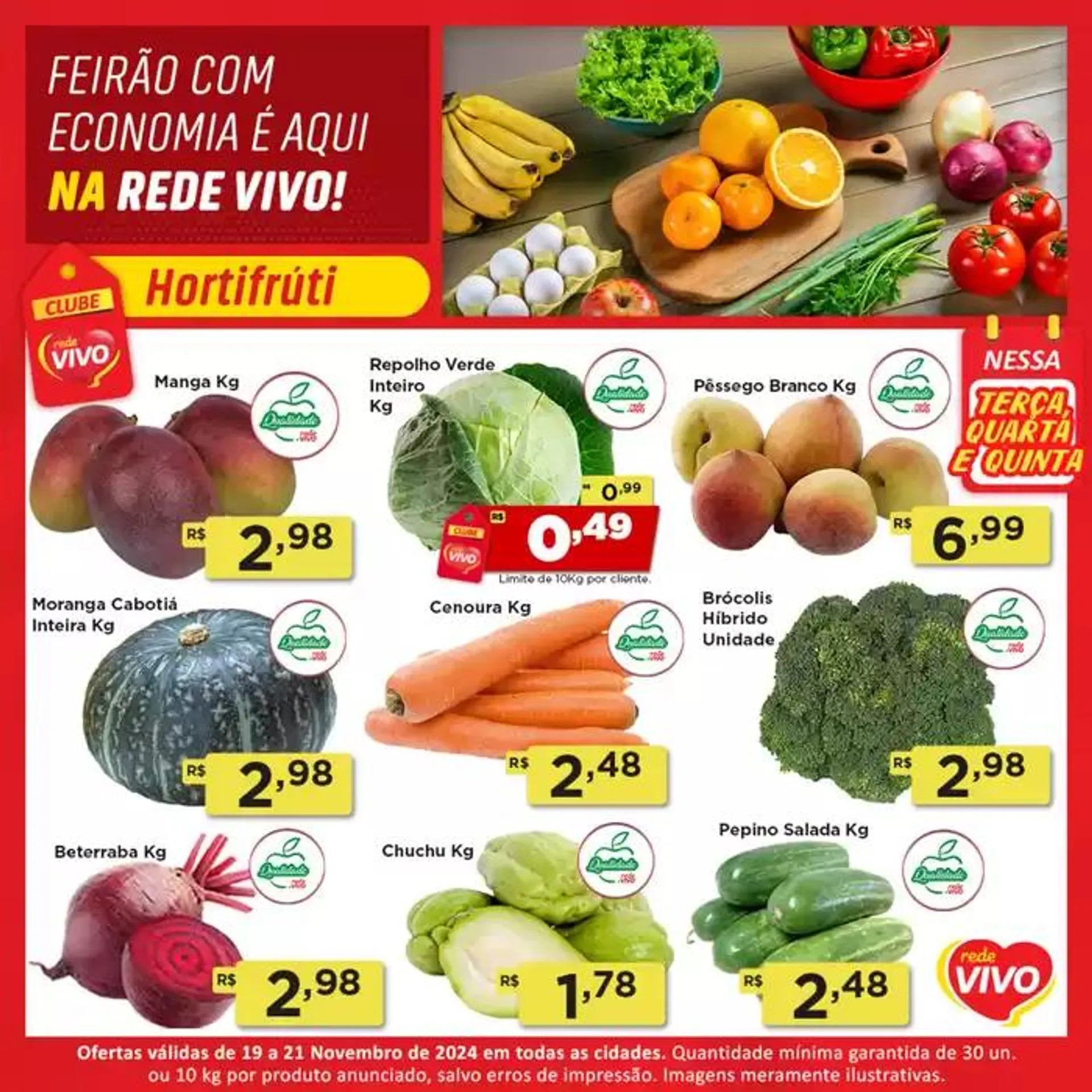 Encarte de Ofertas Rede Vivo 19 de novembro até 24 de novembro 2024 - Pagina 2