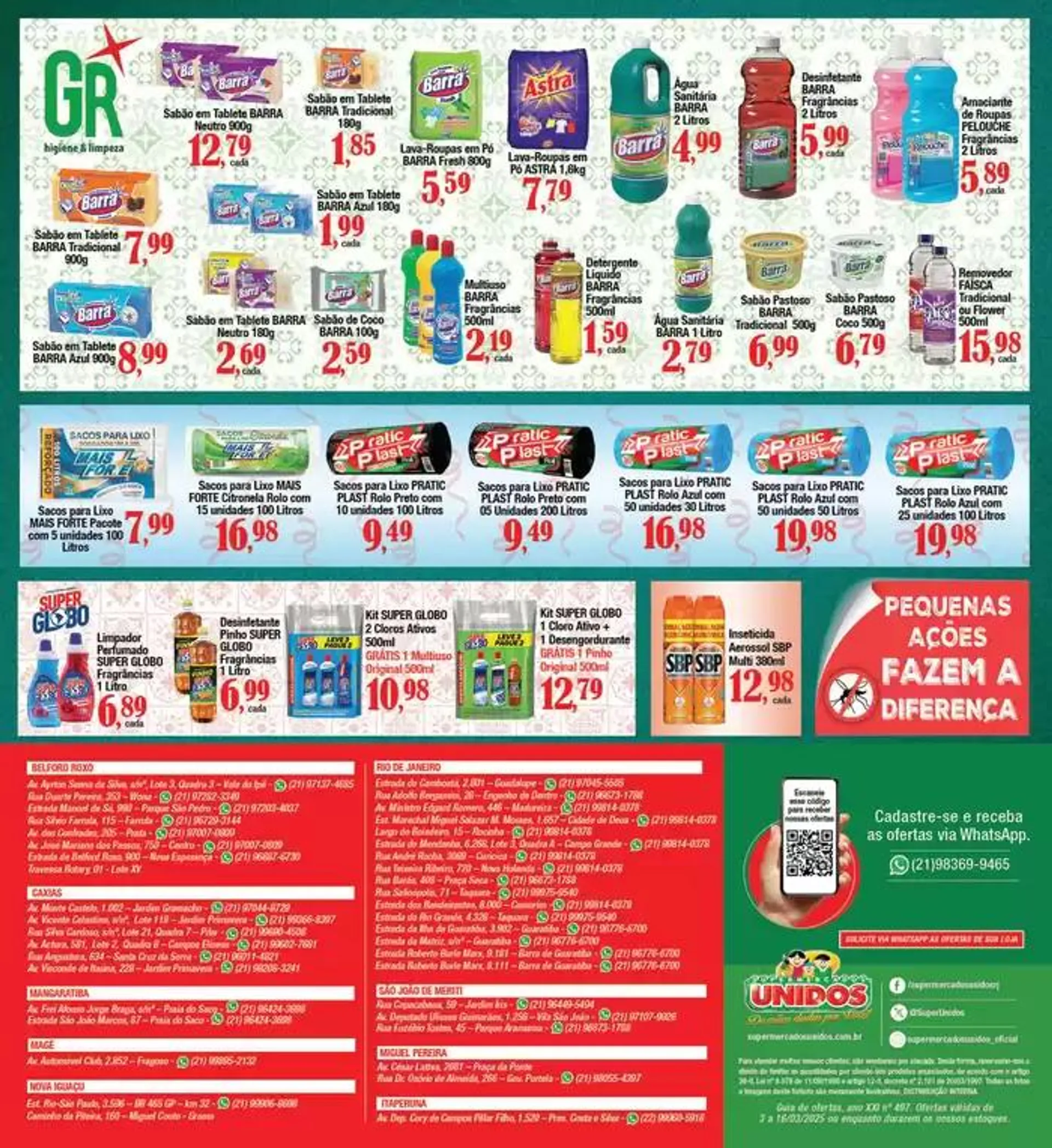 Encarte de Encarte Supermercados Unidos 3 de março até 16 de março 2025 - Pagina 12