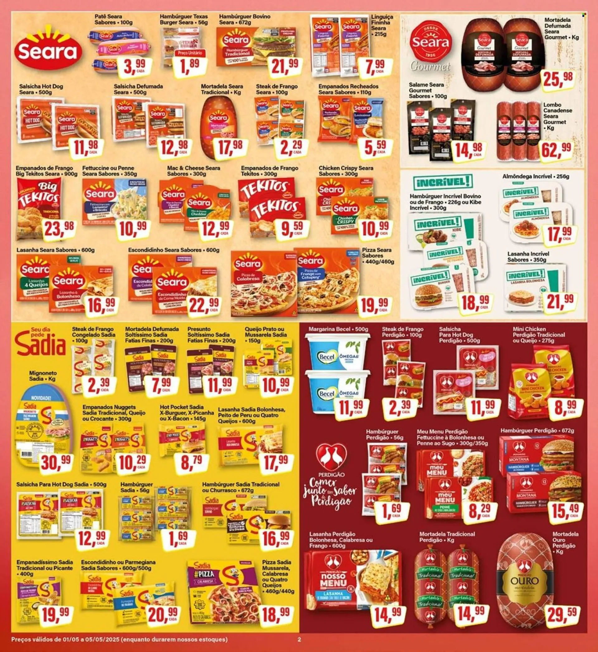 Encarte de Catálogo Rede Supermarket 1 de maio até 5 de maio 2025 - Pagina 2