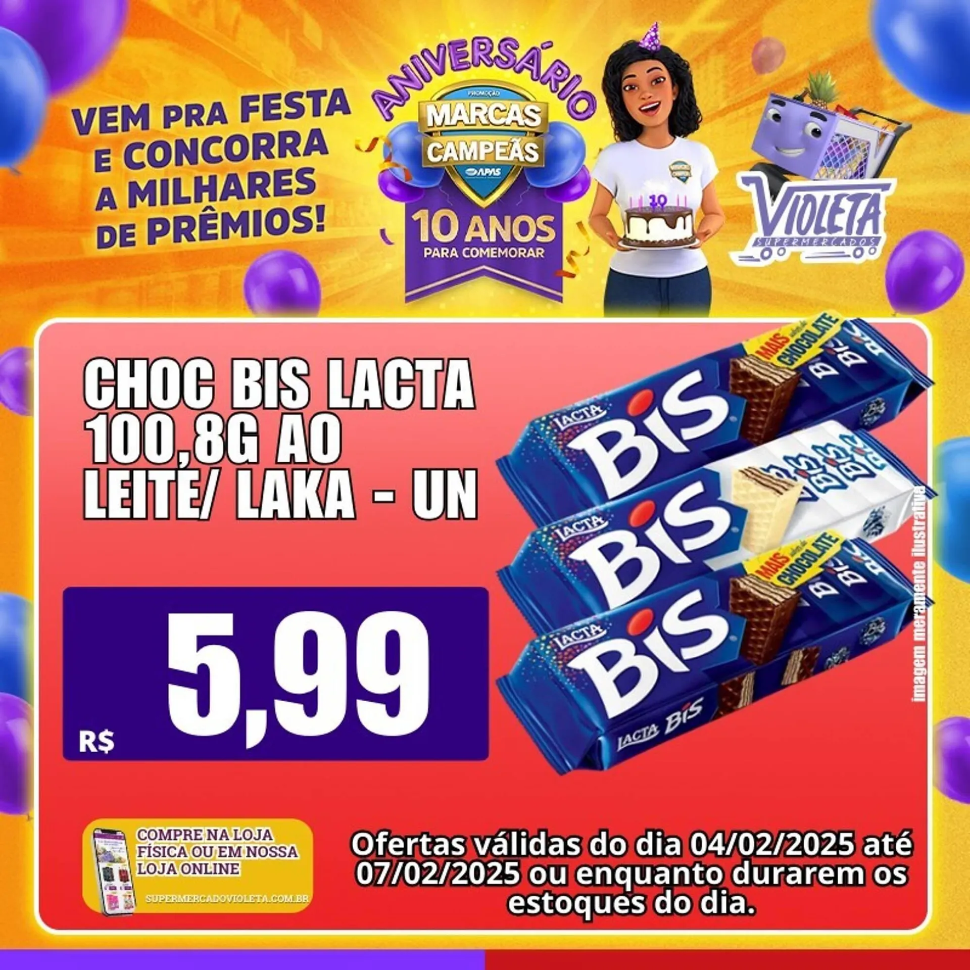 Encarte de Catálogo Violeta Supermercados 5 de fevereiro até 7 de fevereiro 2025 - Pagina 5