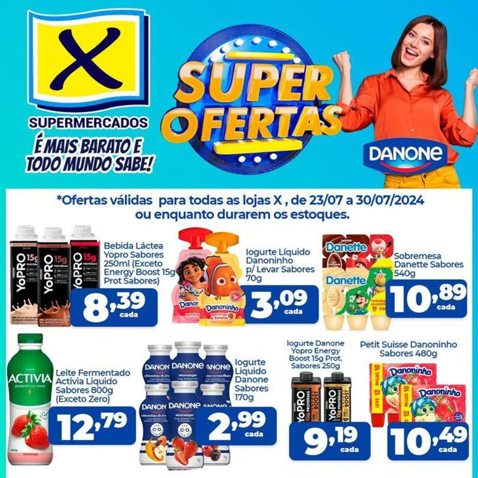 Encarte de Super Ofertas 24 de julho até 30 de julho 2024 - Pagina 1