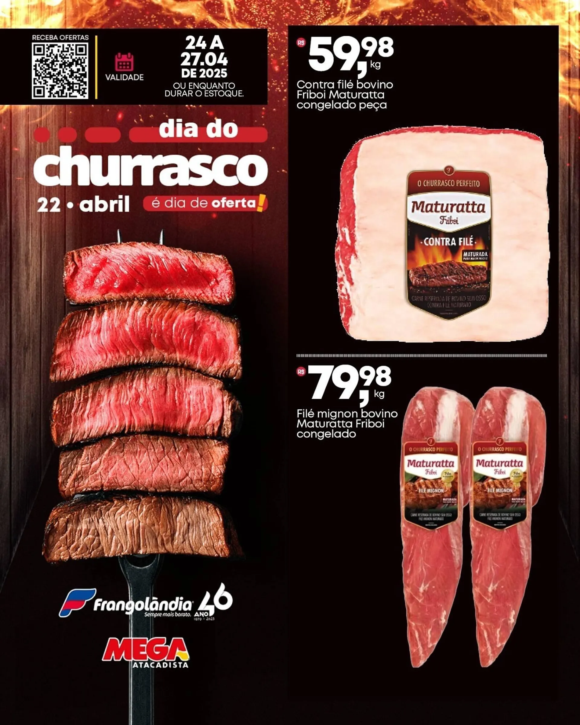 Encarte de Ofertas Frangolândia 24 de abril até 27 de abril 2025 - Pagina 3