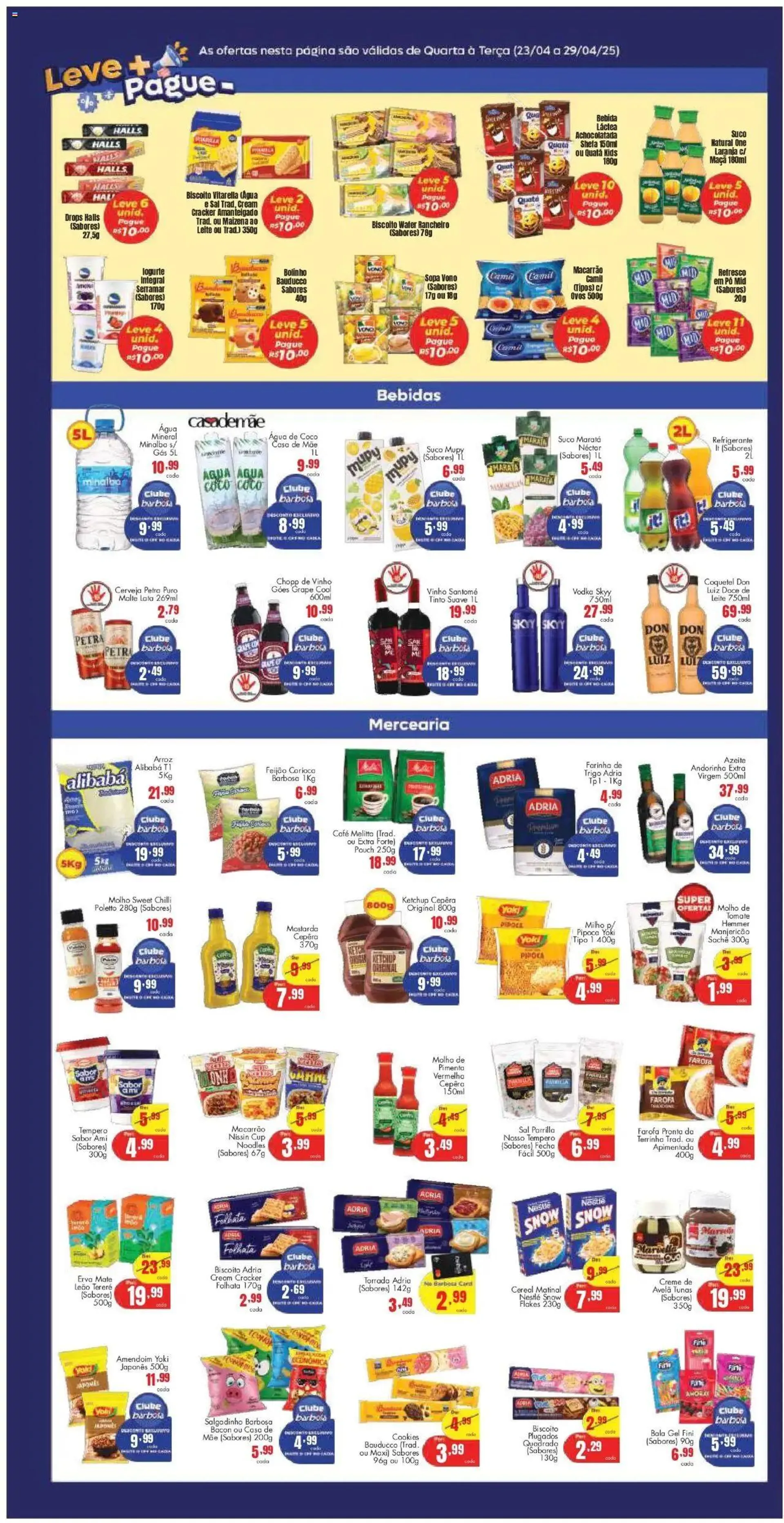 Encarte de Barbosa Supermercados - Ofertas da semana 23 de abril até 29 de abril 2025 - Pagina 3