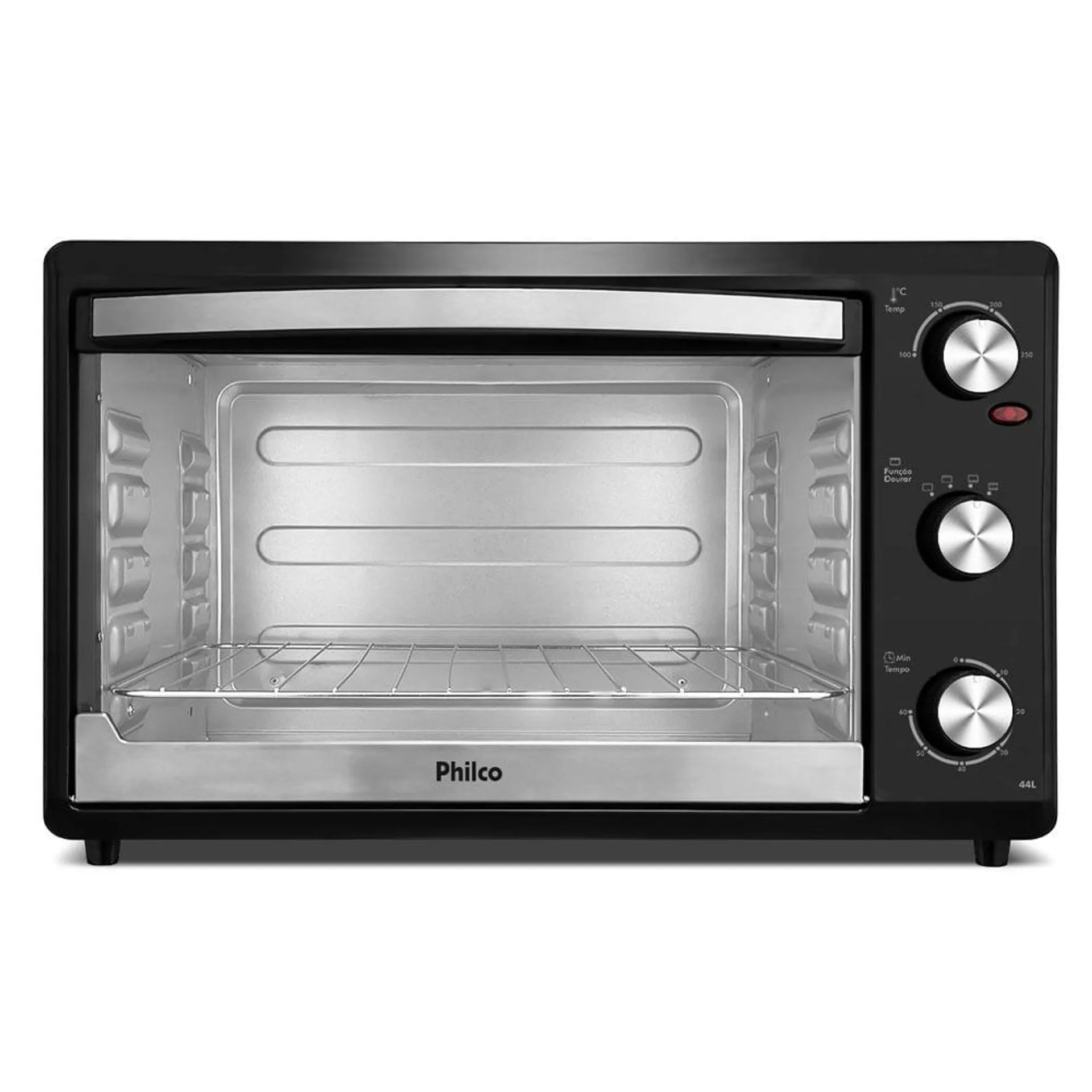 Forno Elétrico 44L Philco PFE44PI Preto com Prata 127V