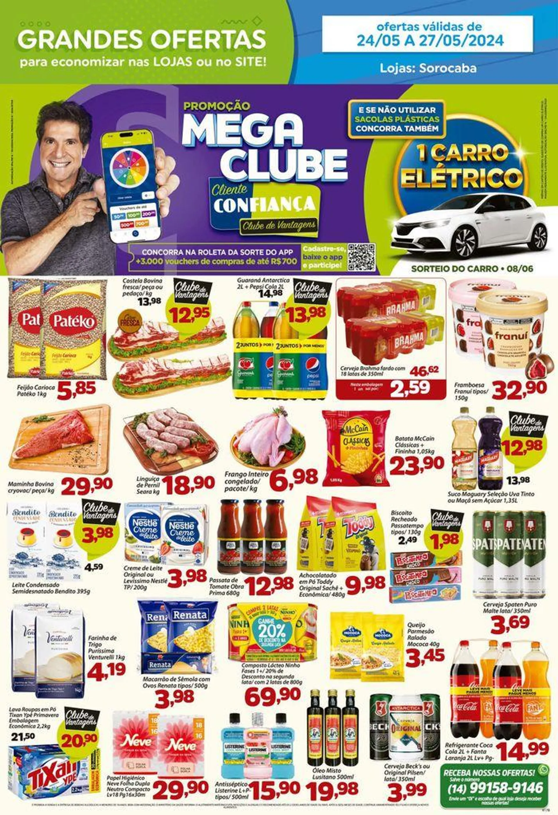 Encarte de Ofertas Confiança Supermercados 24 de maio até 27 de maio 2024 - Pagina 1