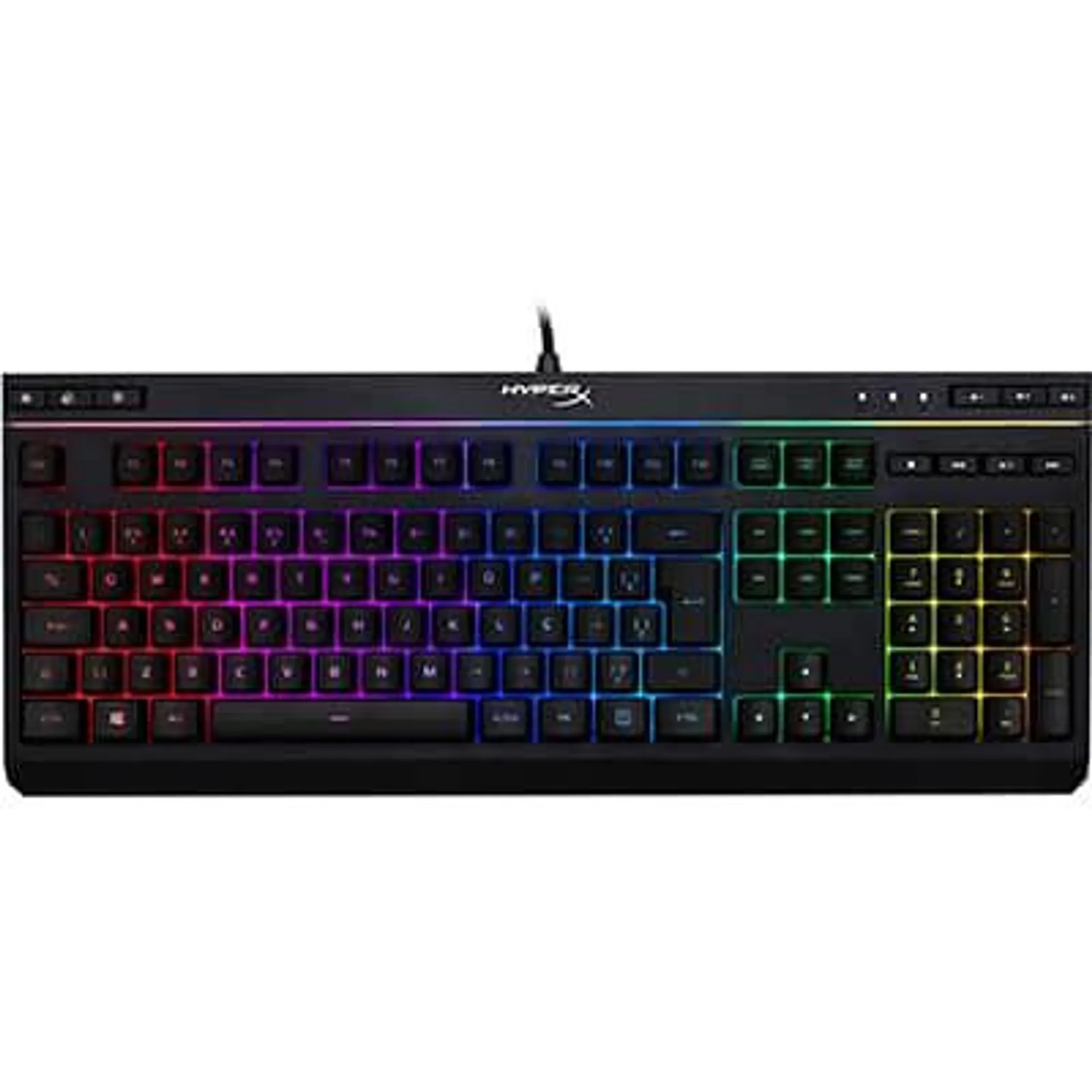 Teclado Gamer usb, HyperX Alloy Core, RGB, ABNT2, HX-KB5ME2, HyperX - CX 1 UN