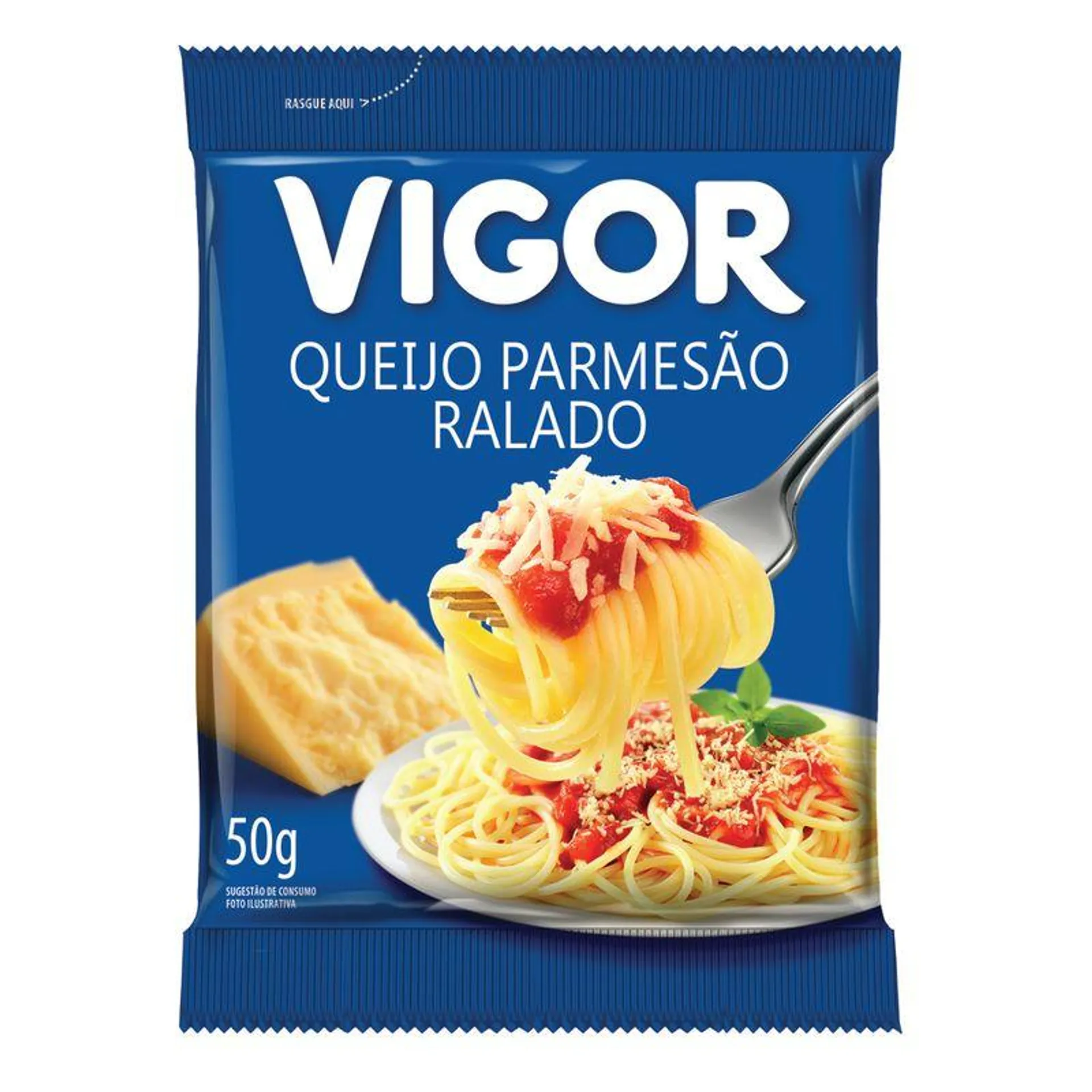 Queijo Parmesão Vigor 50g Ralado