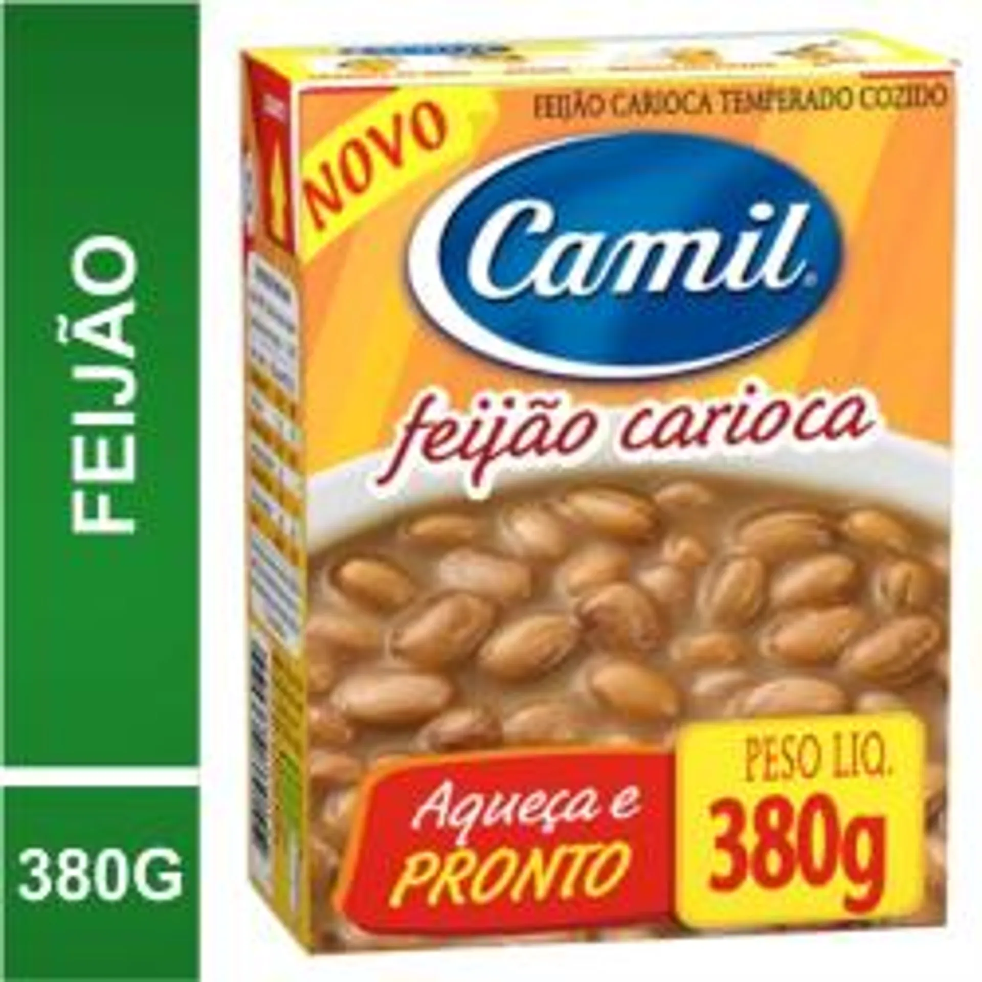 Feijão Carioca Camil Pronto 380g