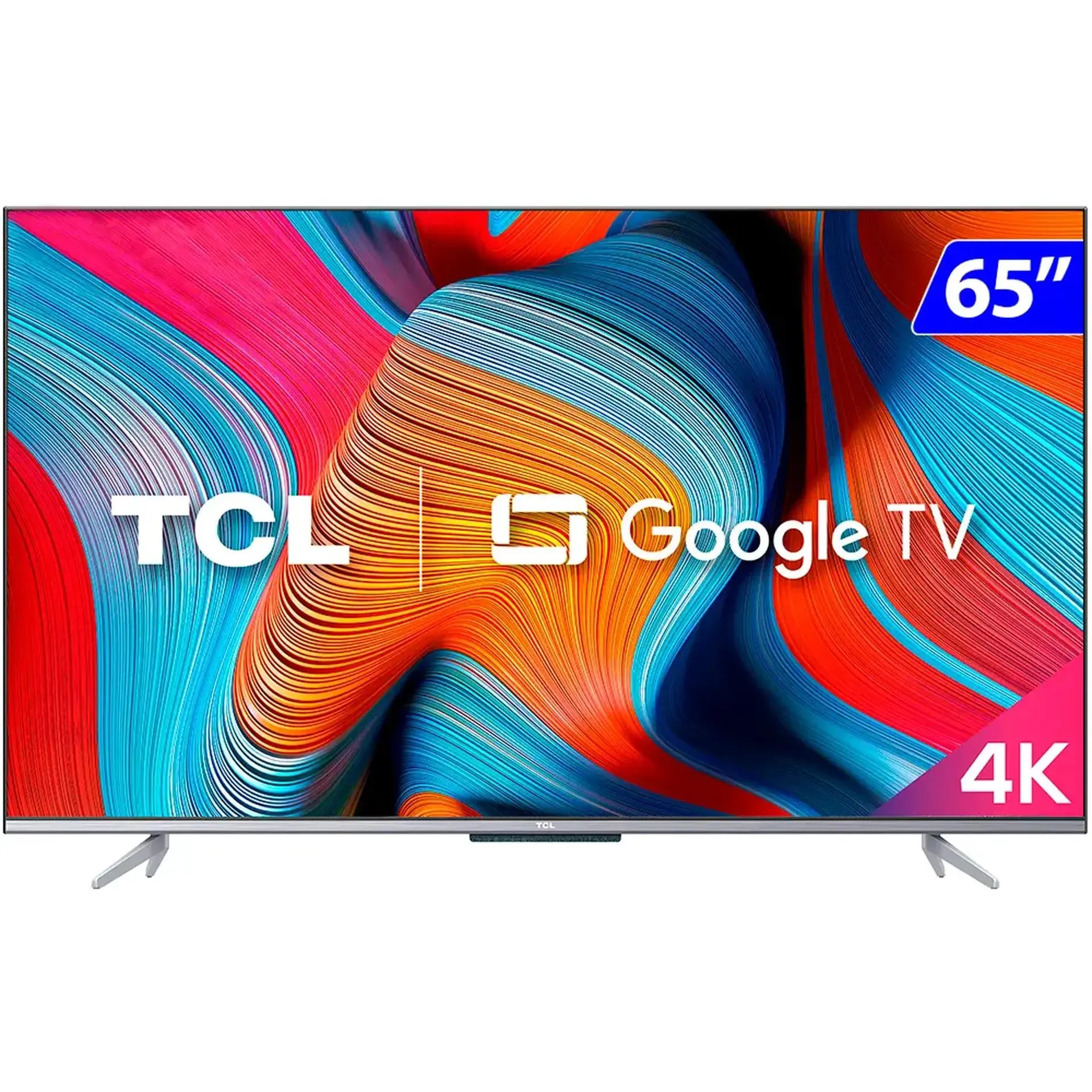 Smart TV TCL LED 65" 4K UHD Wi-Fi Android Tv Google Comando de Voz 65P725