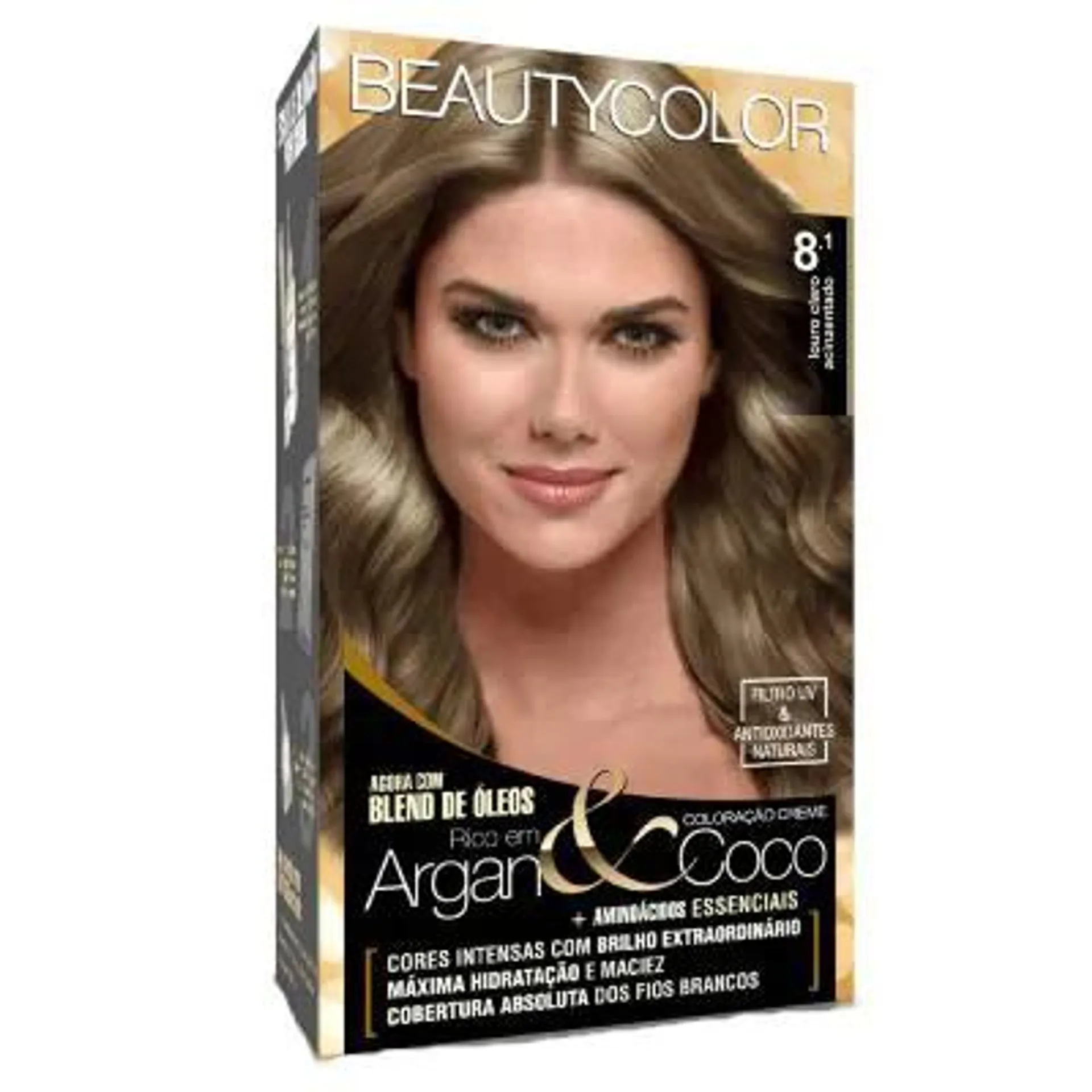 Tintura BeautyColor 8.1 Louro Claro Acinzentado