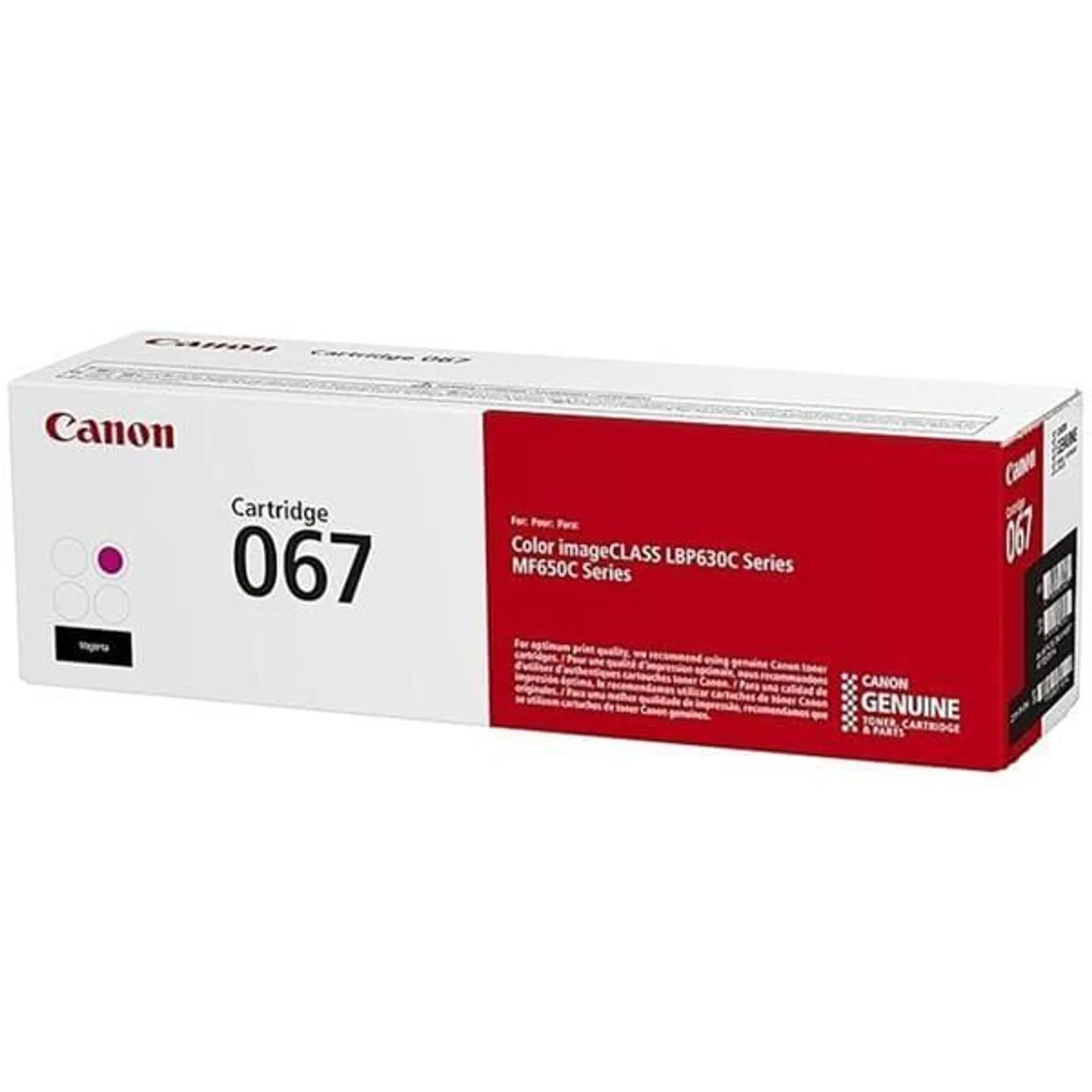 Cartucho Toner Canon T067 Magenta Original Para Canon MF654 E MF656 - CX 1 UN