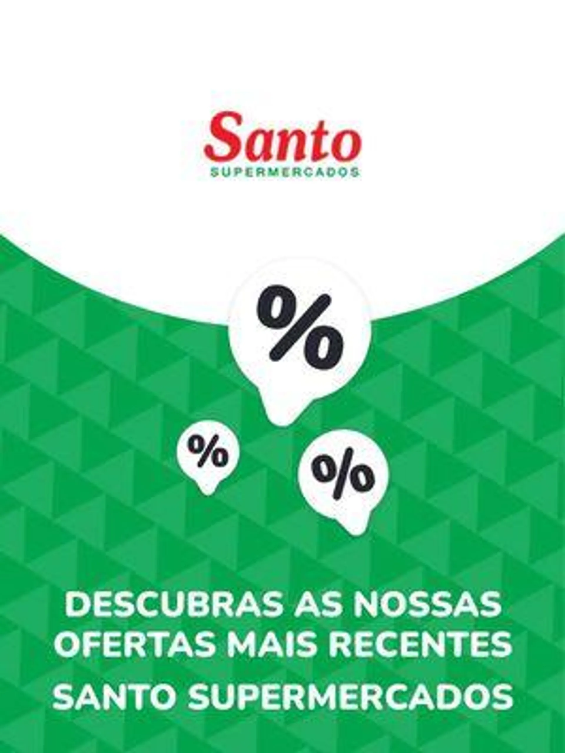 Encarte de Ofertas Santo Supermercados 29 de agosto até 29 de outubro 2025 - Pagina 1