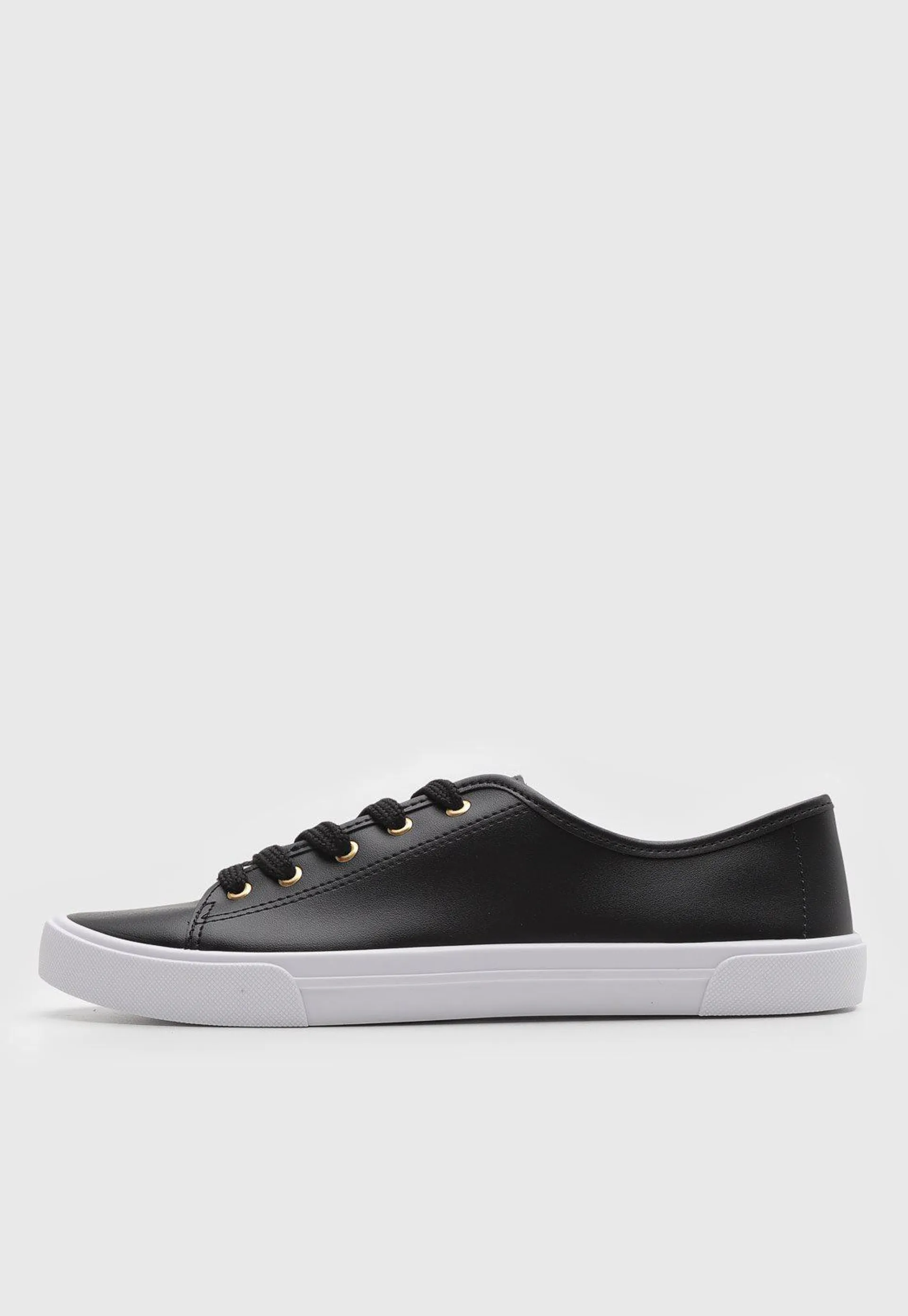 Tênis Moleca Liso Preto