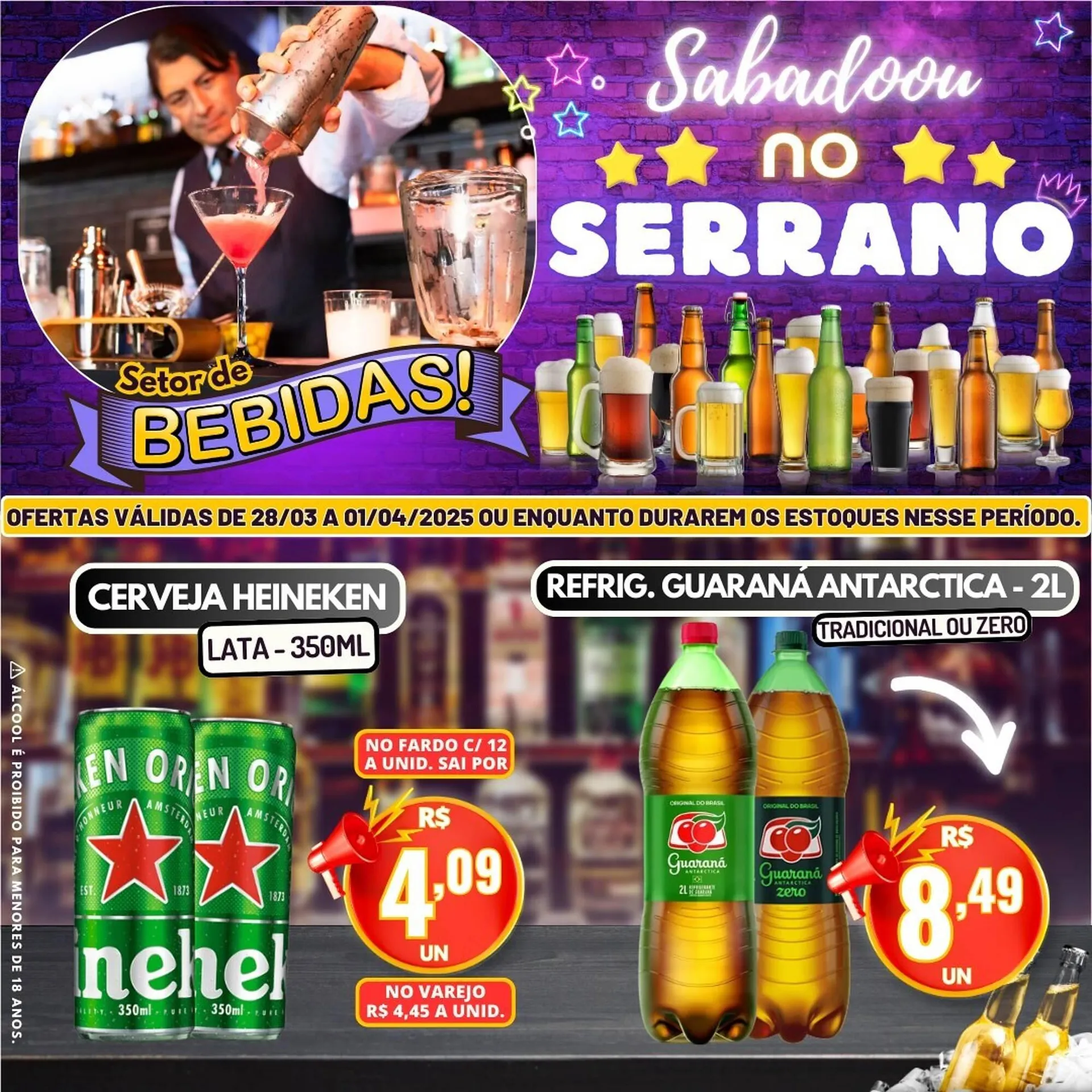 Encarte de Catálogo Serrano Supermercado 29 de março até 1 de abril 2025 - Pagina 3