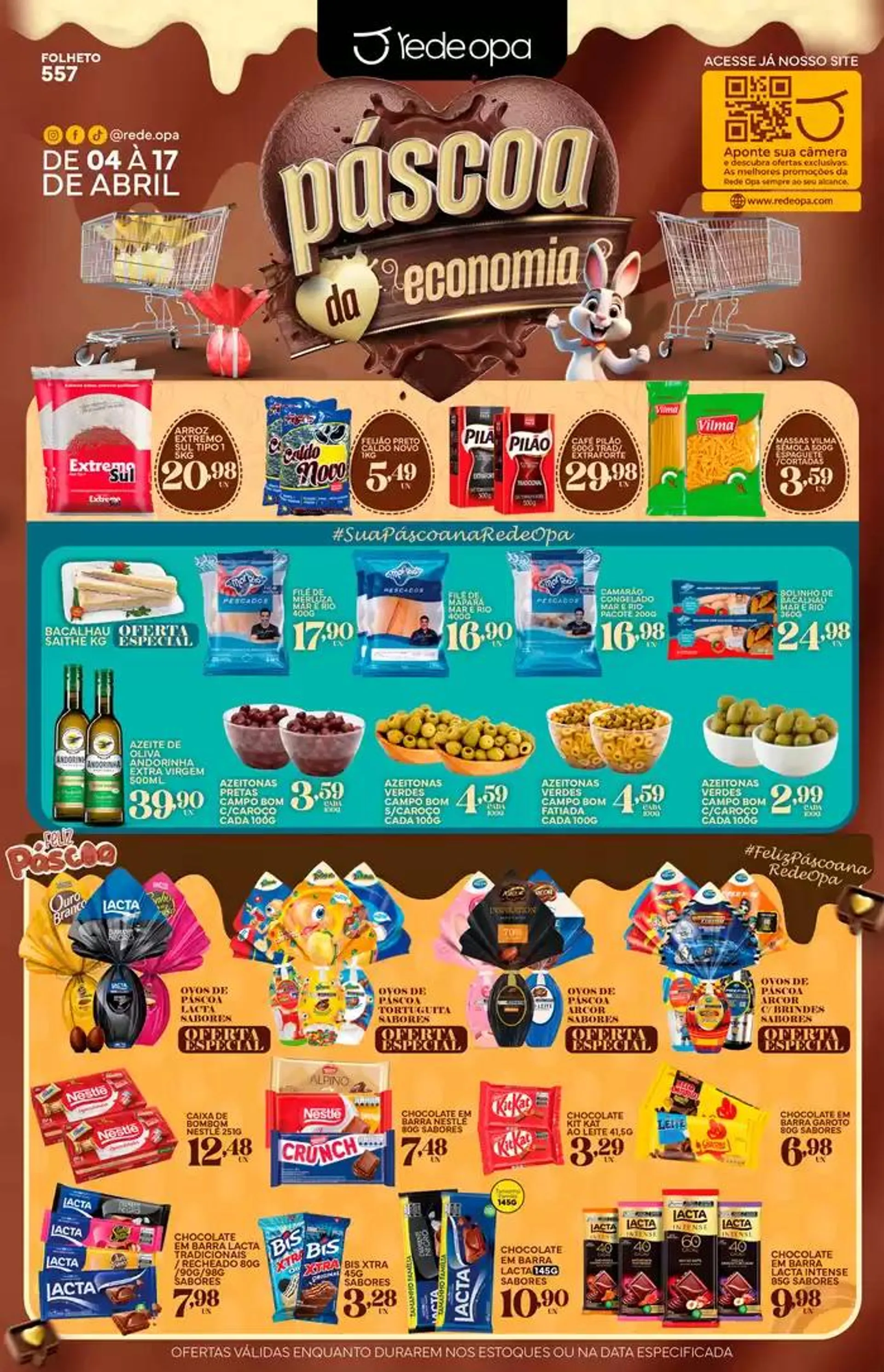Encarte de Promoções especiais em andamento 4 de abril até 17 de abril 2025 - Pagina 1