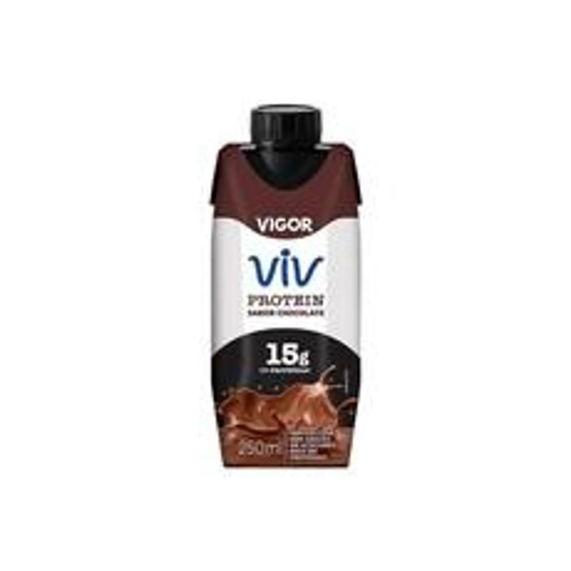 Bebida Láctea UHT Viv Protein VIGOR de Chocolate 0 Lactose 250ml