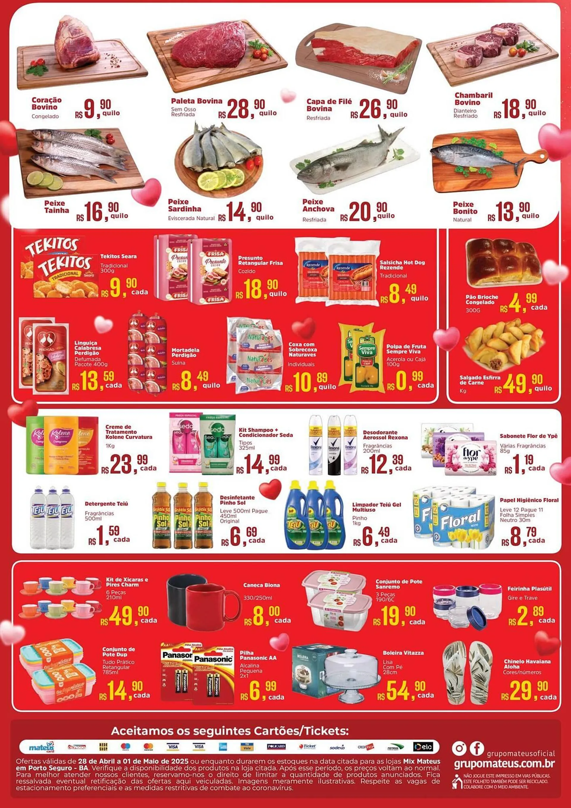 Encarte de Catálogo Supermercados Mateus 30 de abril até 30 de abril 2025 - Pagina 2